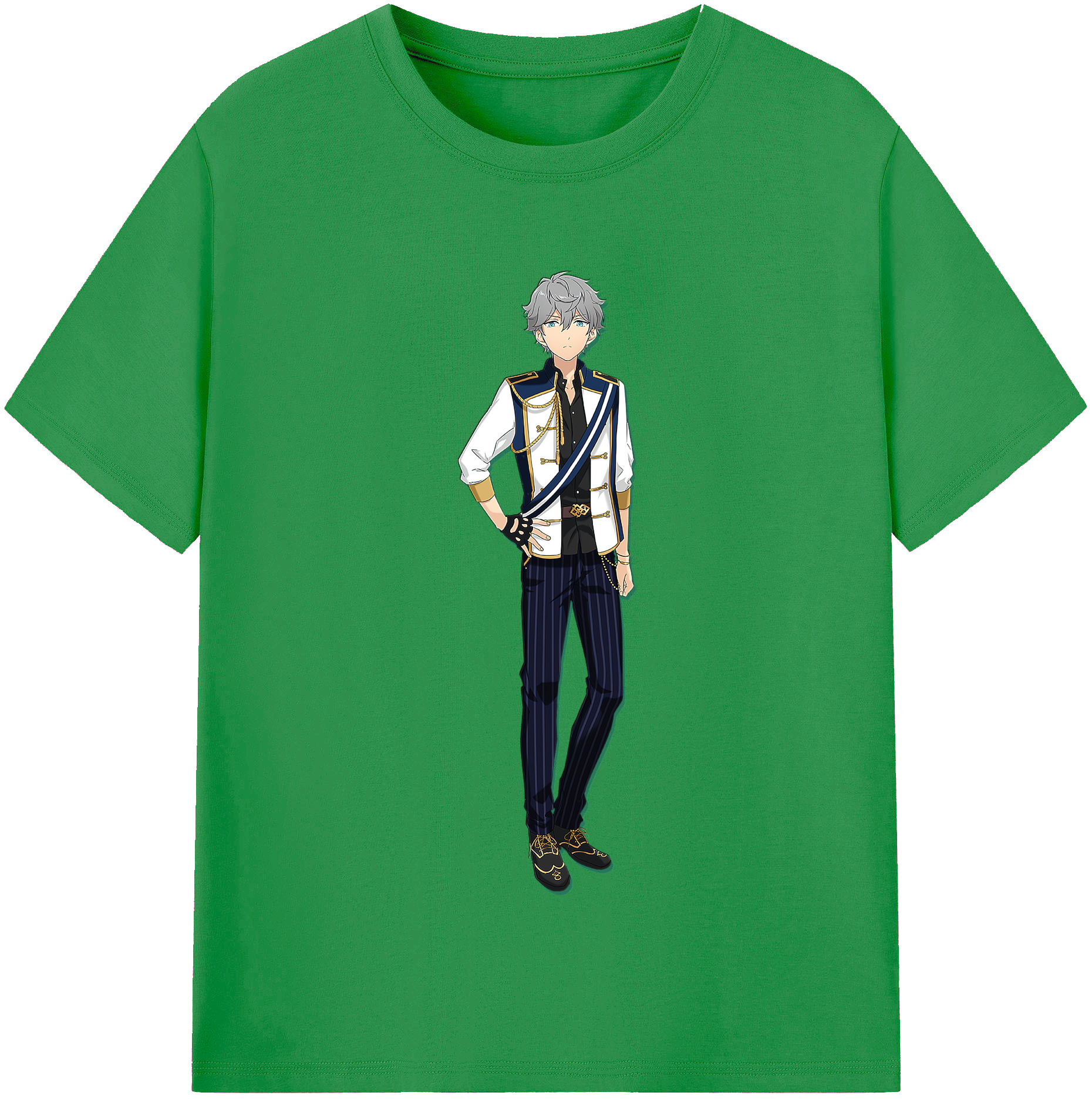 （画像用） あんさんぶるスターズ! Ensemble Stars レディースカジュアルプリントTシャツ（綿100％）