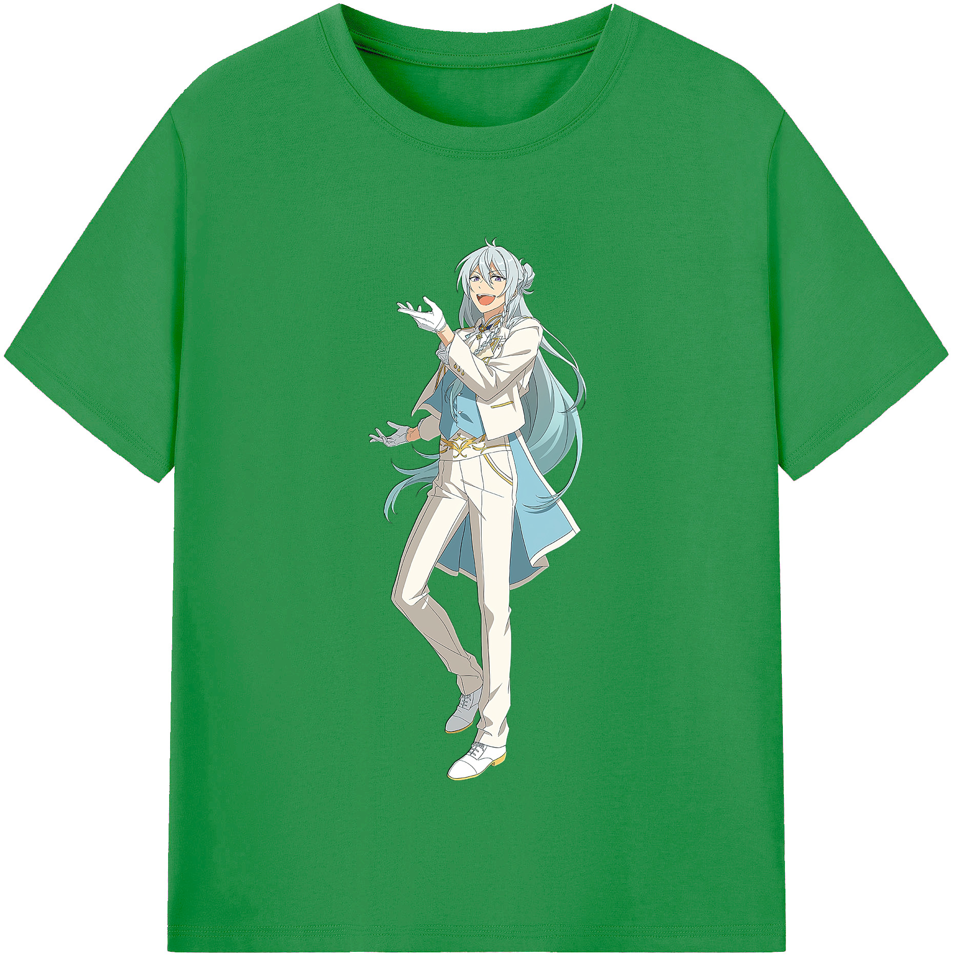 （画像用） あんさんぶるスターズ! Ensemble Stars レディースカジュアルプリントTシャツ（綿100％）
