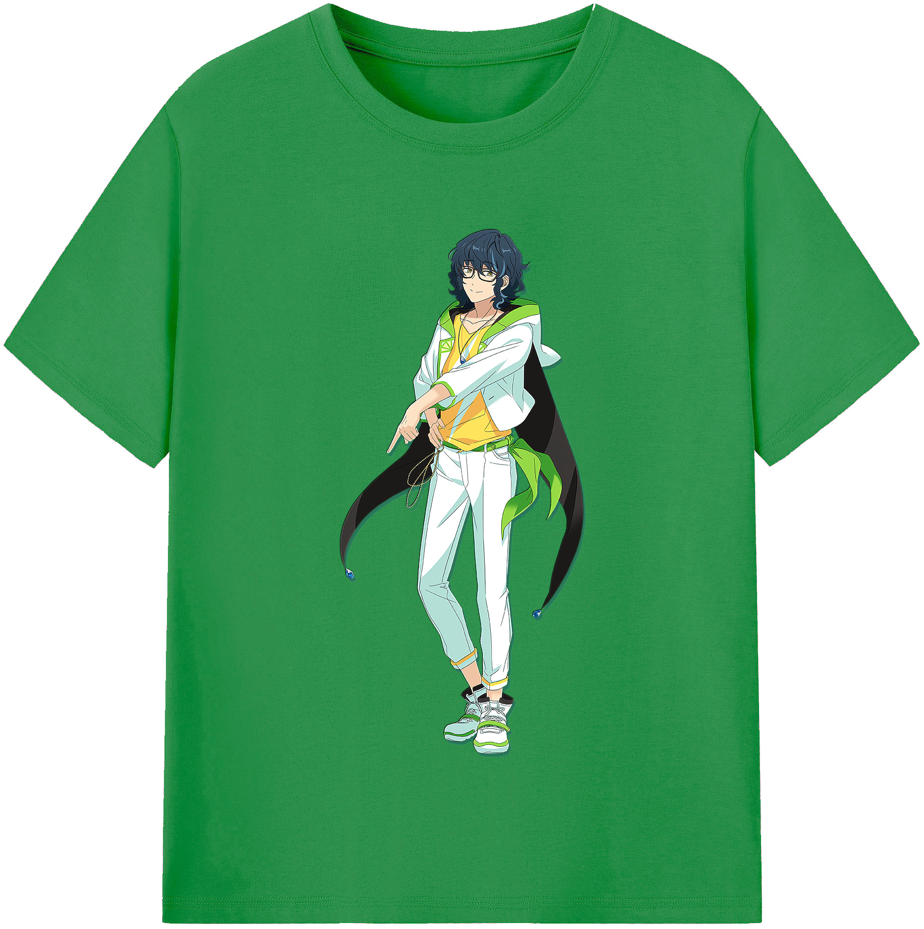 （画像用） あんさんぶるスターズ! Ensemble Stars レディースカジュアルプリントTシャツ（綿100％）