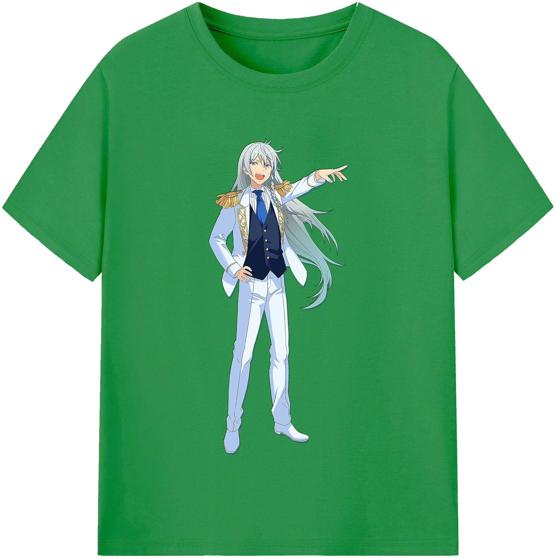 （画像用） あんさんぶるスターズ! Ensemble Stars レディースカジュアルプリントTシャツ（綿100％）