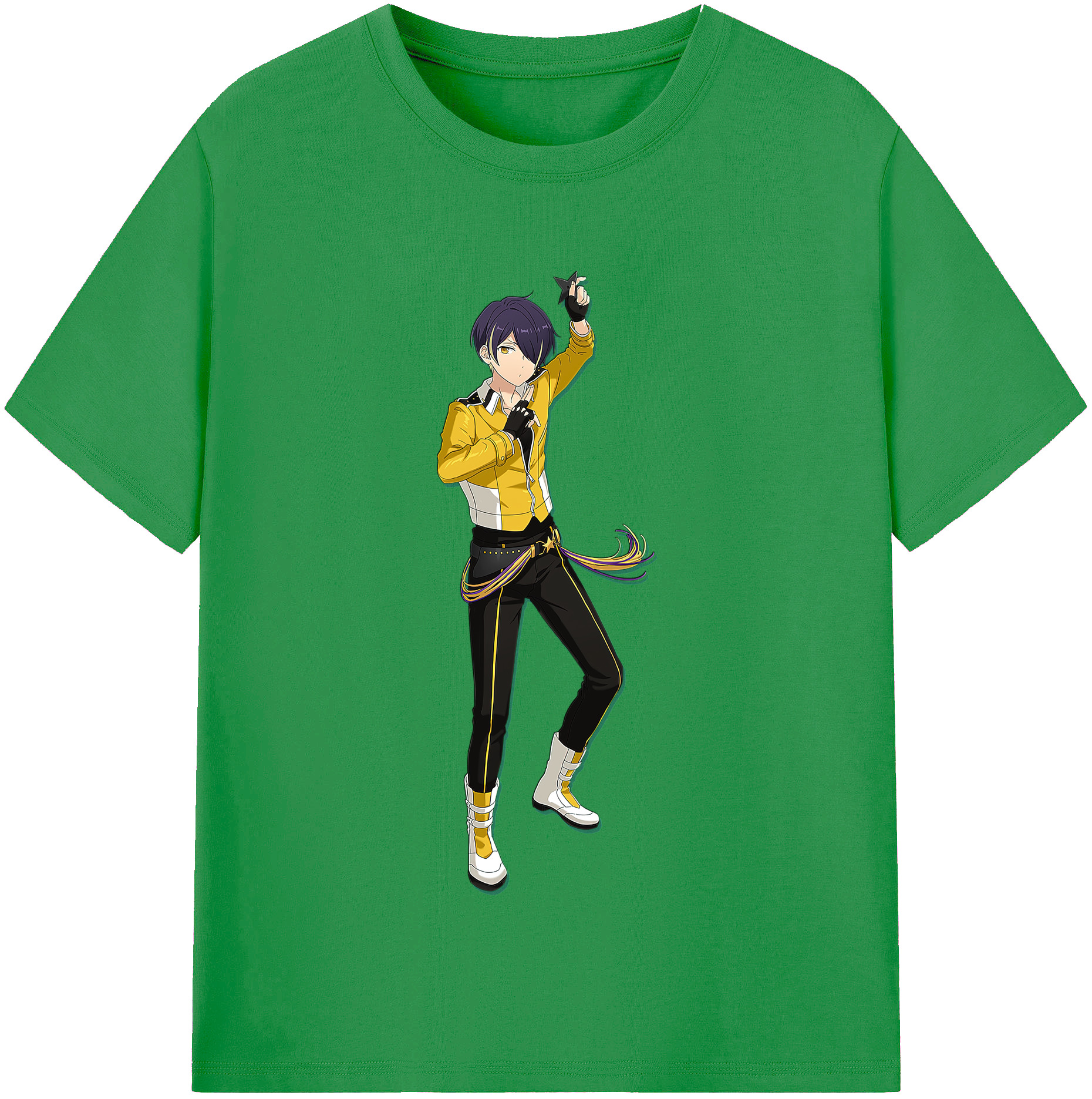 （画像用） あんさんぶるスターズ! Ensemble Stars レディースカジュアルプリントTシャツ（綿100％）