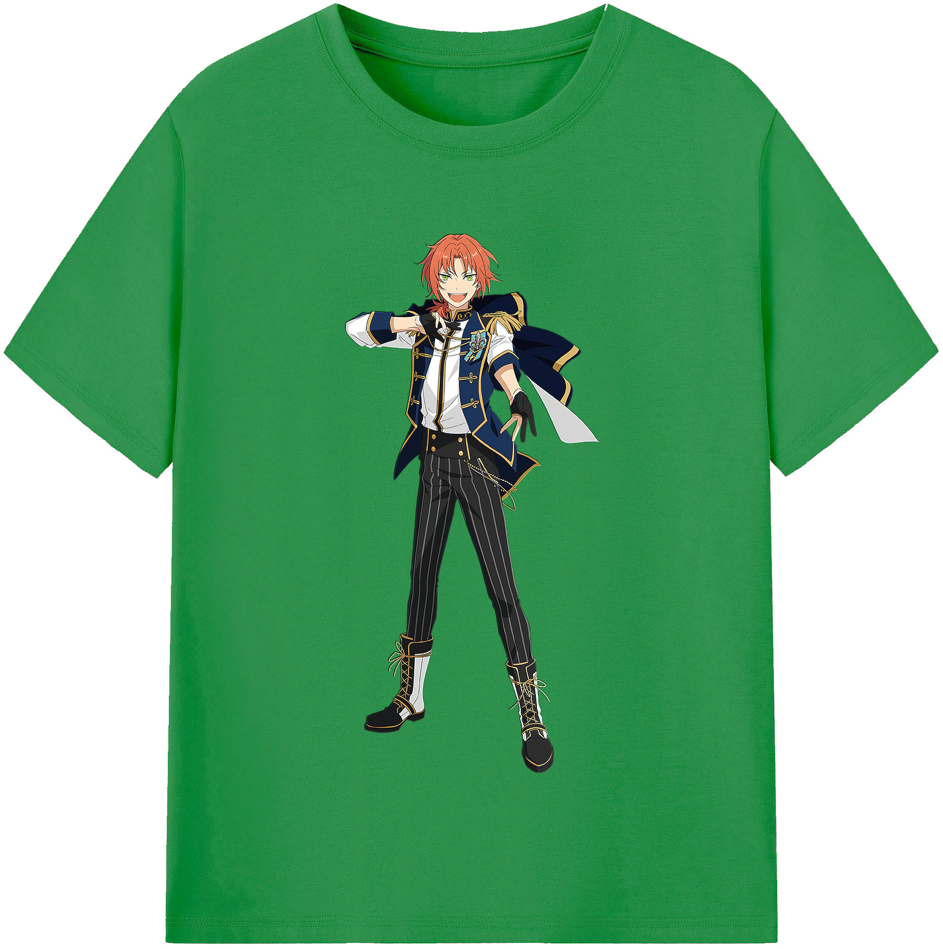 （画像用） あんさんぶるスターズ! Ensemble Stars レディースカジュアルプリントTシャツ（綿100％）