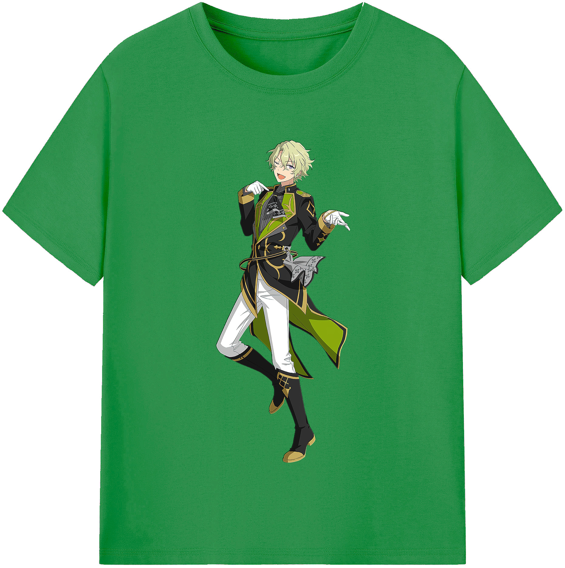 （画像用） あんさんぶるスターズ! Ensemble Stars レディースカジュアルプリントTシャツ（綿100％）