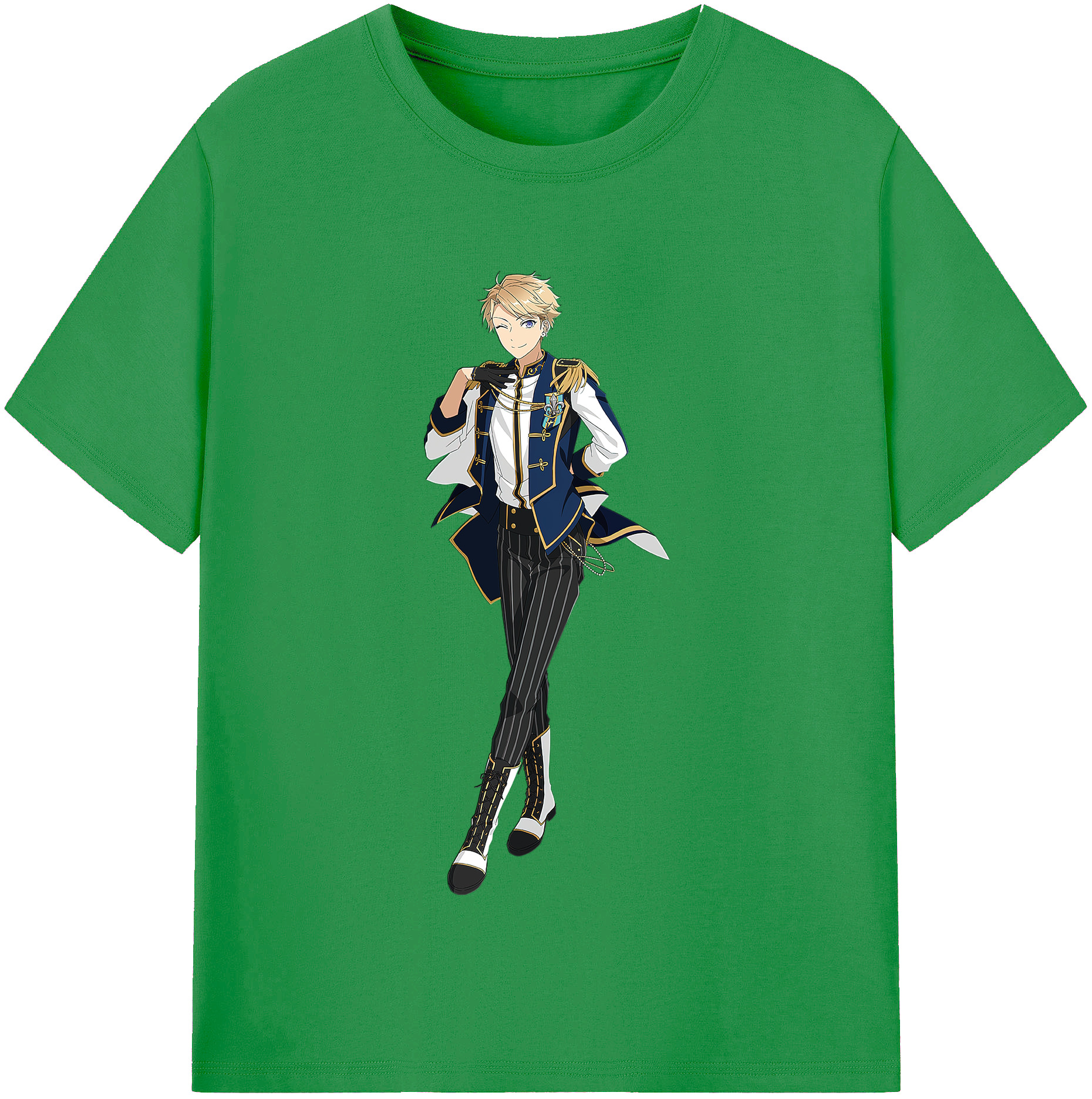 （画像用） あんさんぶるスターズ! Ensemble Stars レディースカジュアルプリントTシャツ（綿100％）