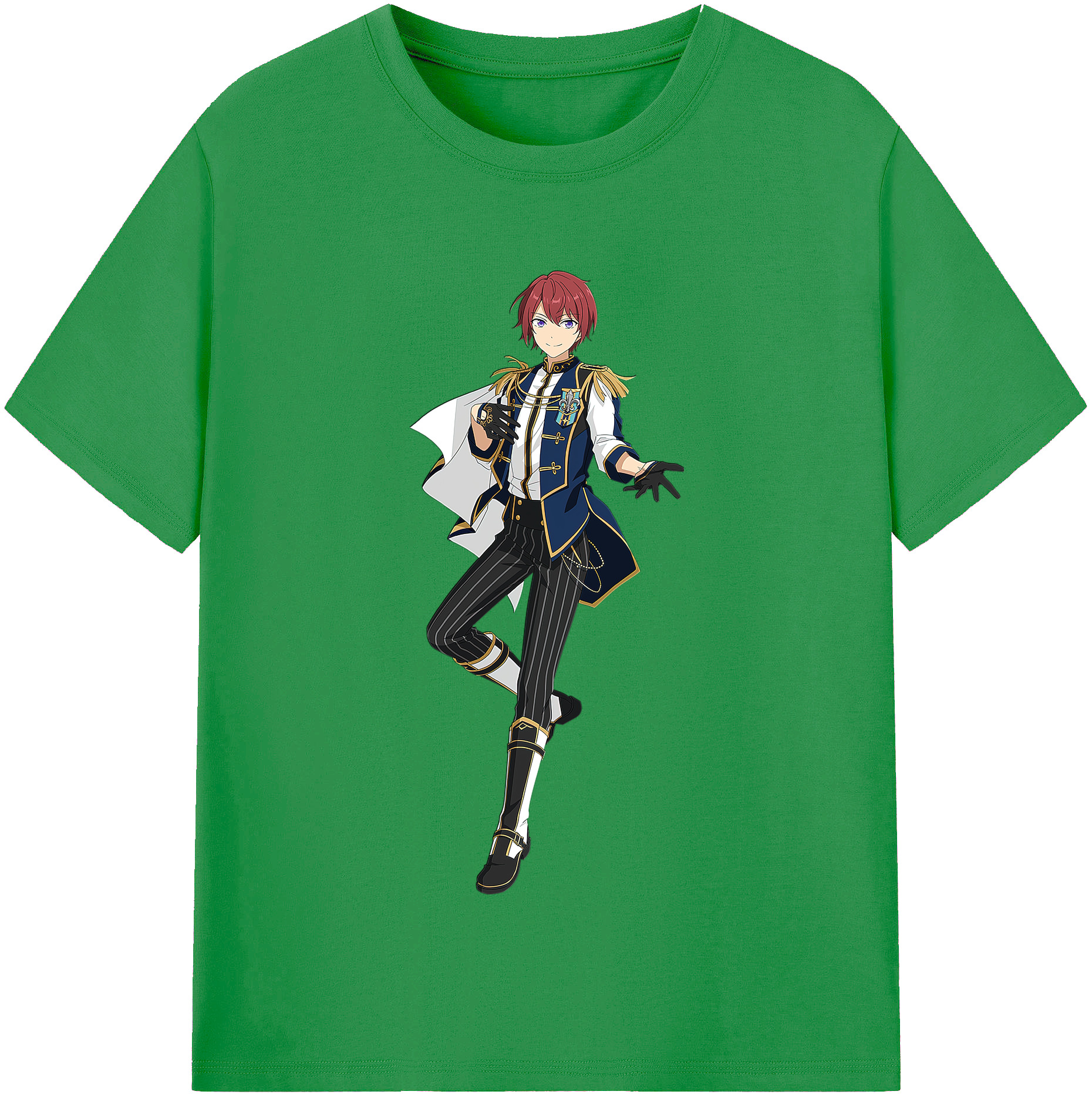 （画像用） あんさんぶるスターズ! Ensemble Stars レディースカジュアルプリントTシャツ（綿100％）