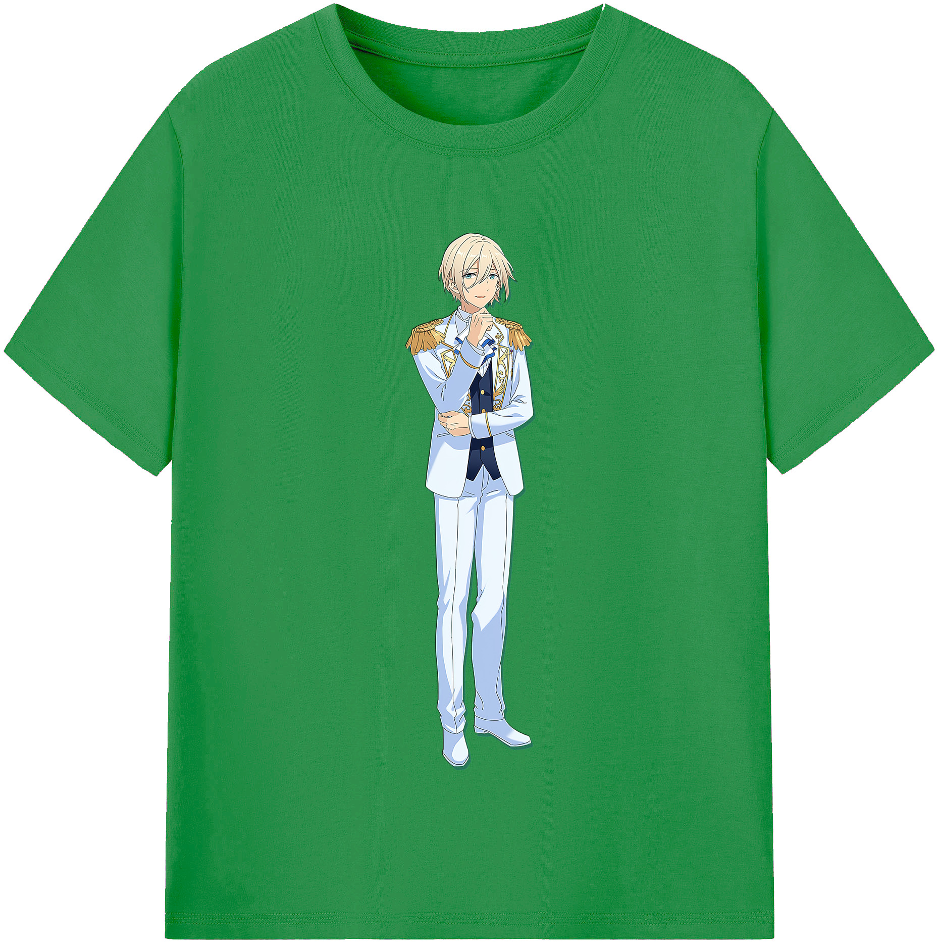 （画像用） あんさんぶるスターズ! Ensemble Stars レディースカジュアルプリントTシャツ（綿100％）
