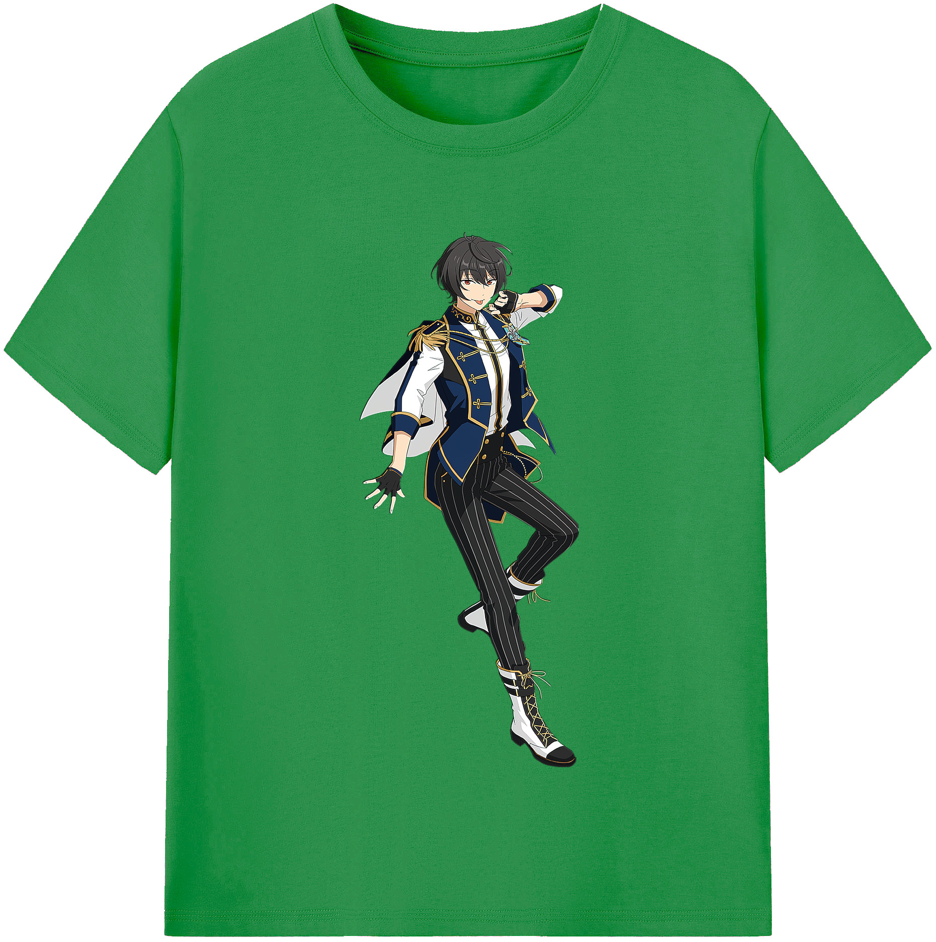 （画像用） あんさんぶるスターズ! Ensemble Stars レディースカジュアルプリントTシャツ（綿100％）
