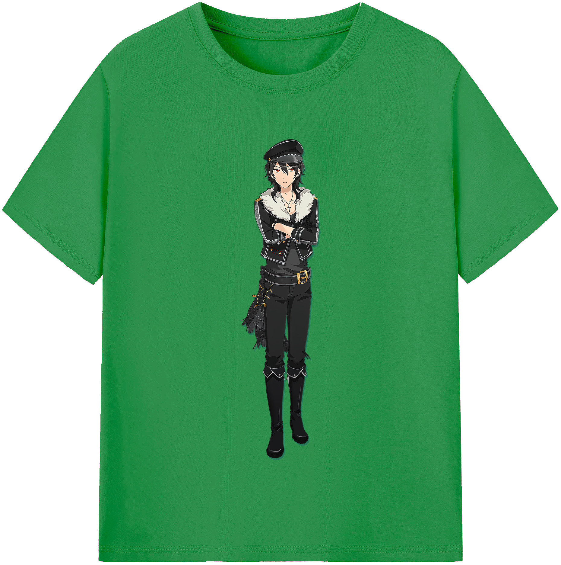 （画像用） あんさんぶるスターズ! Ensemble Stars レディースカジュアルプリントTシャツ（綿100％）