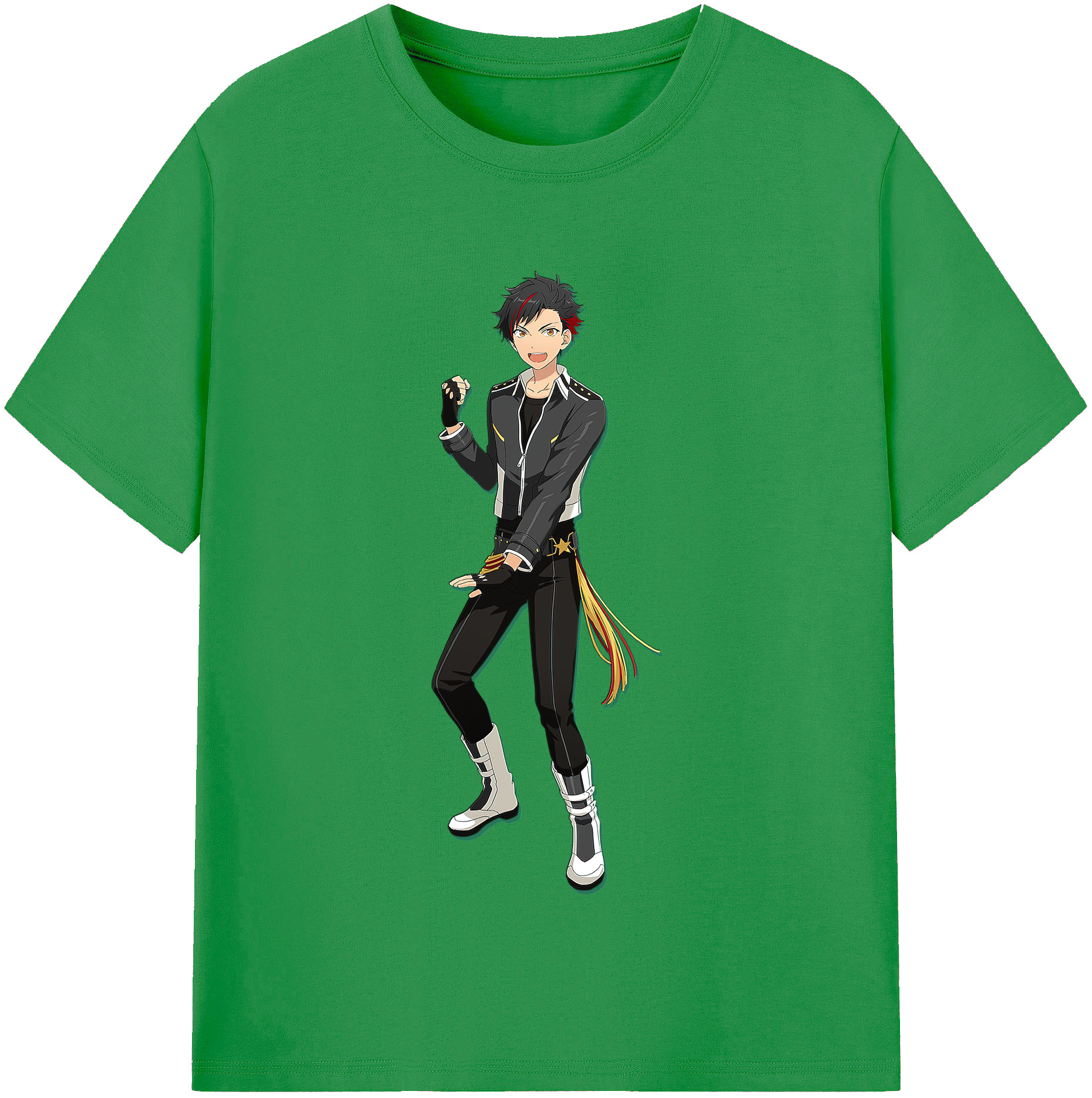 （画像用） あんさんぶるスターズ! Ensemble Stars レディースカジュアルプリントTシャツ（綿100％）