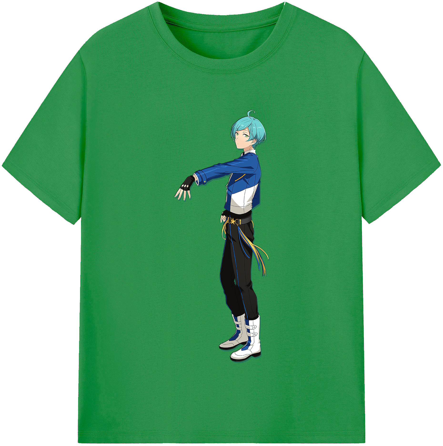 （画像用） あんさんぶるスターズ! Ensemble Stars レディースカジュアルプリントTシャツ（綿100％）