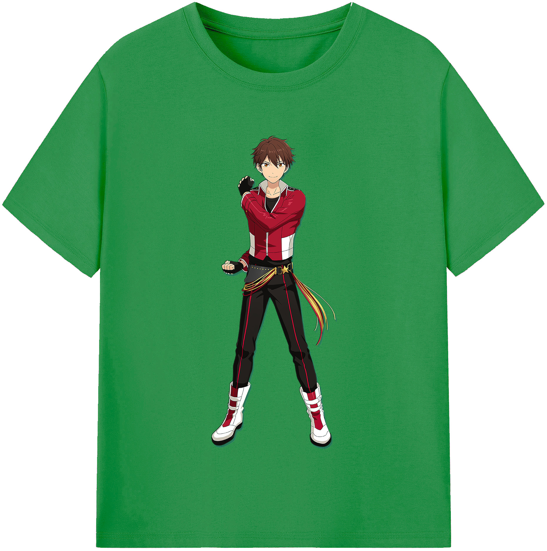 （画像用） あんさんぶるスターズ! Ensemble Stars レディースカジュアルプリントTシャツ（綿100％）