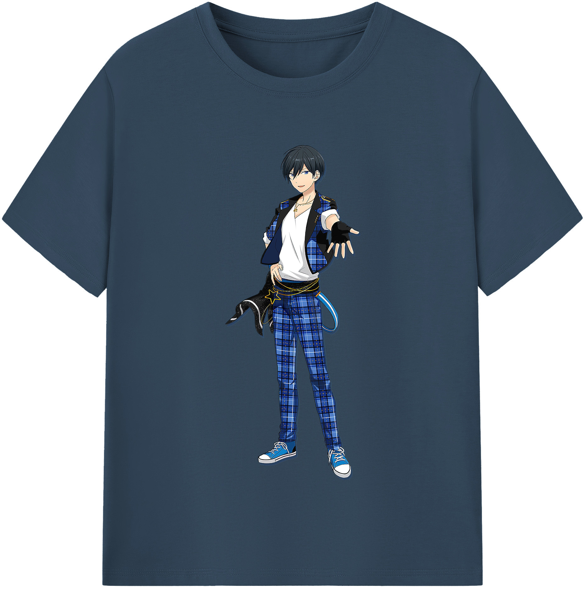 （画像用） あんさんぶるスターズ! Ensemble Stars レディースカジュアルプリントTシャツ（綿100％）