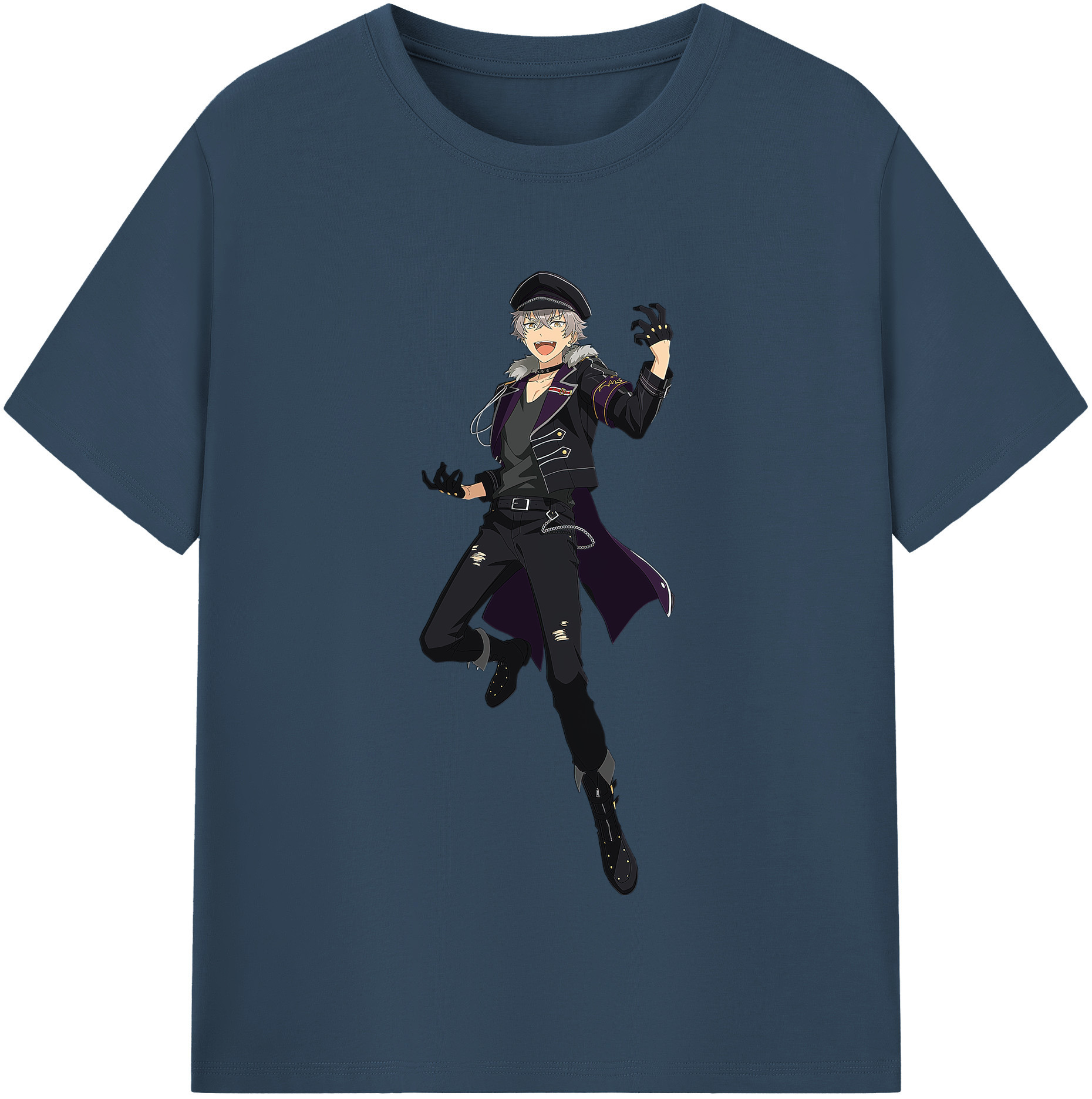 （画像用） あんさんぶるスターズ! Ensemble Stars レディースカジュアルプリントTシャツ（綿100％）
