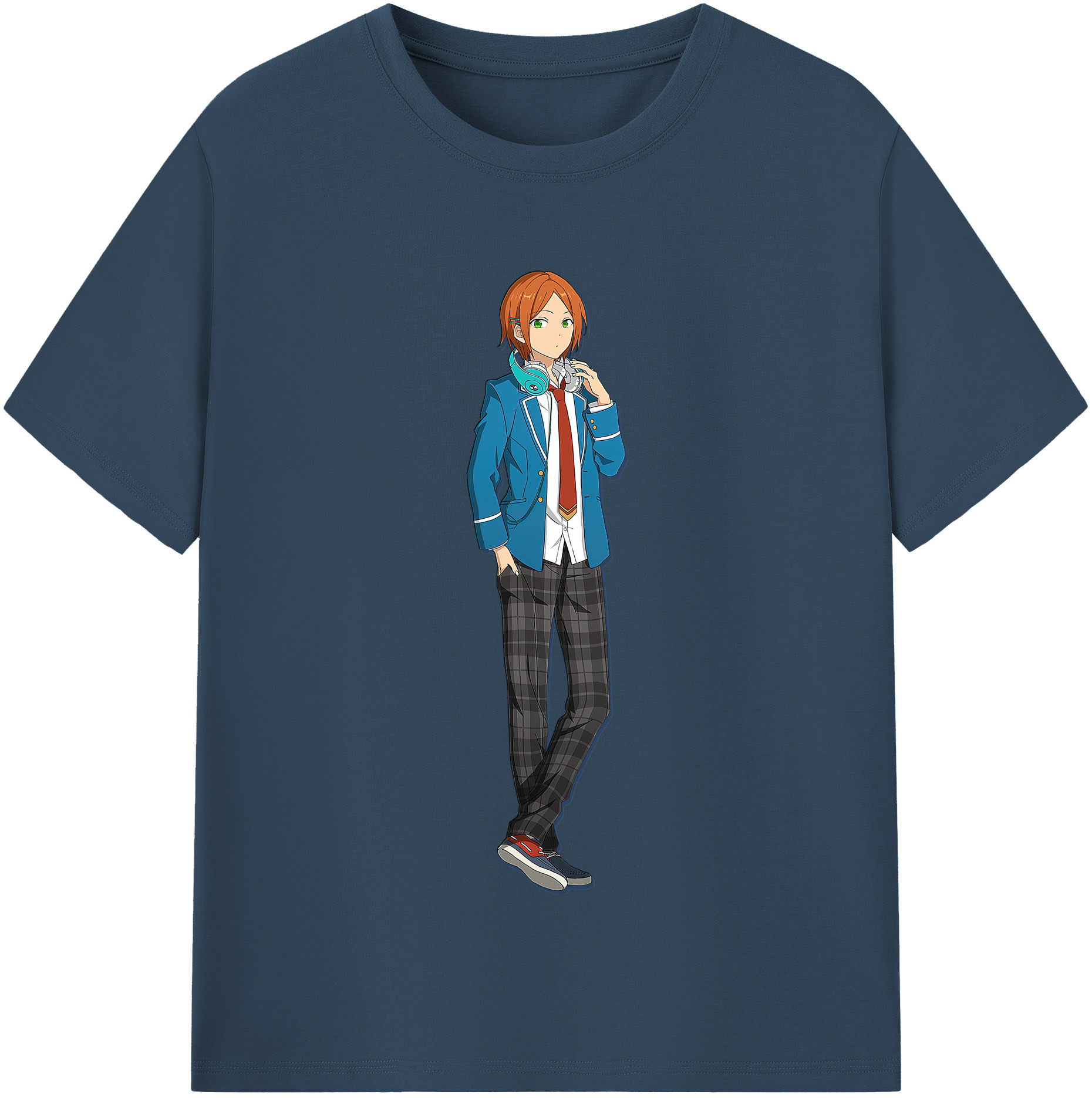 （画像用） あんさんぶるスターズ! Ensemble Stars レディースカジュアルプリントTシャツ（綿100％）