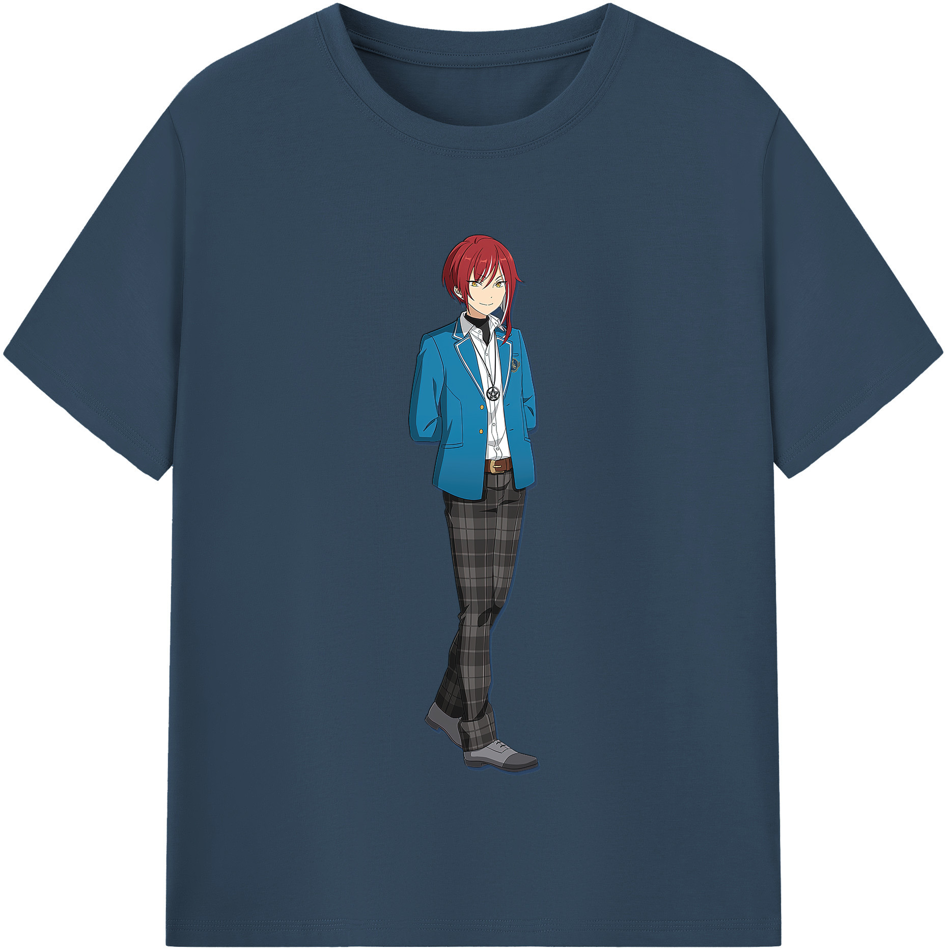 （画像用） あんさんぶるスターズ! Ensemble Stars レディースカジュアルプリントTシャツ（綿100％）