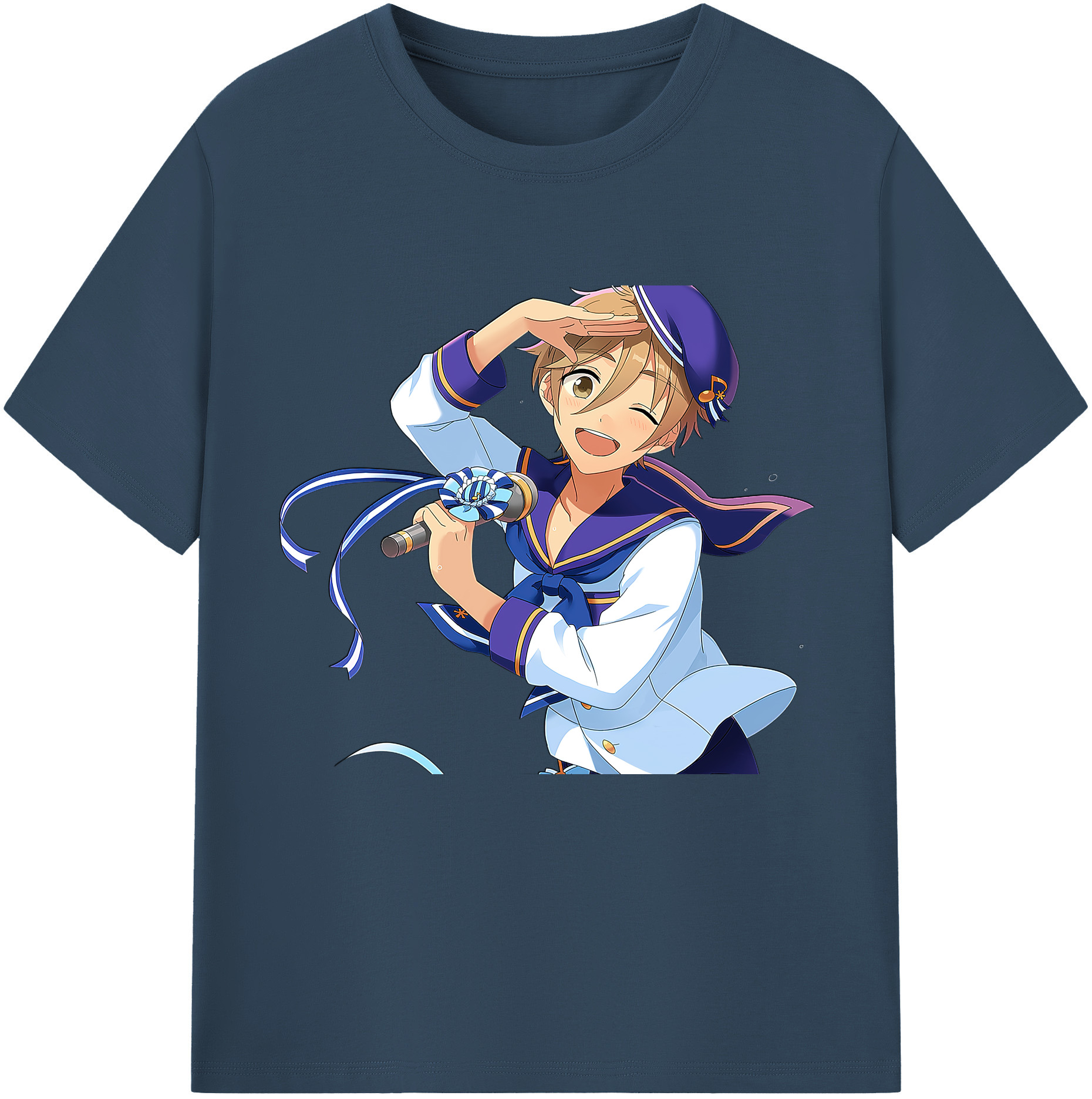 （画像用） あんさんぶるスターズ! Ensemble Stars レディースカジュアルプリントTシャツ（綿100％）