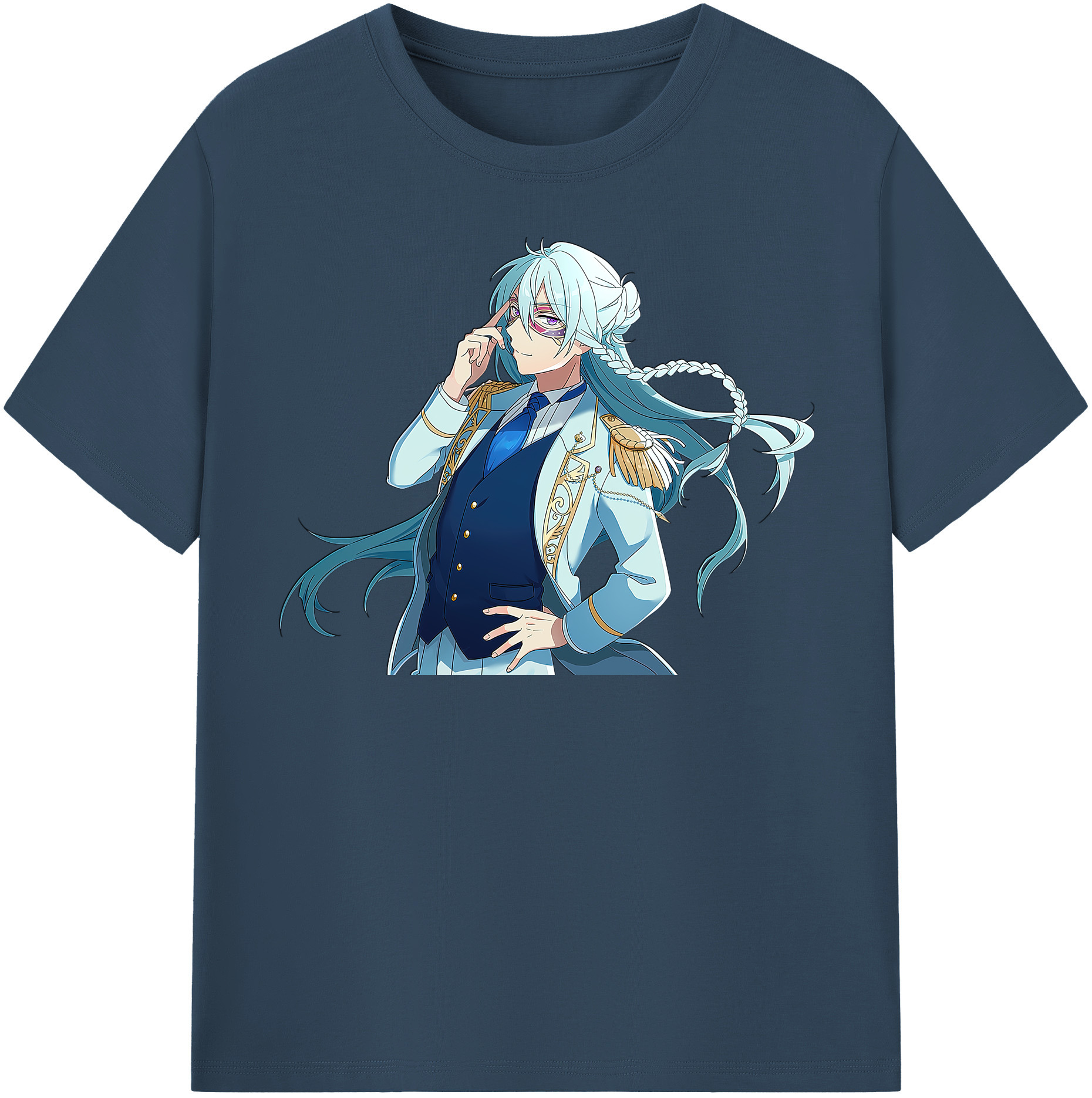 （画像用） あんさんぶるスターズ! Ensemble Stars レディースカジュアルプリントTシャツ（綿100％）