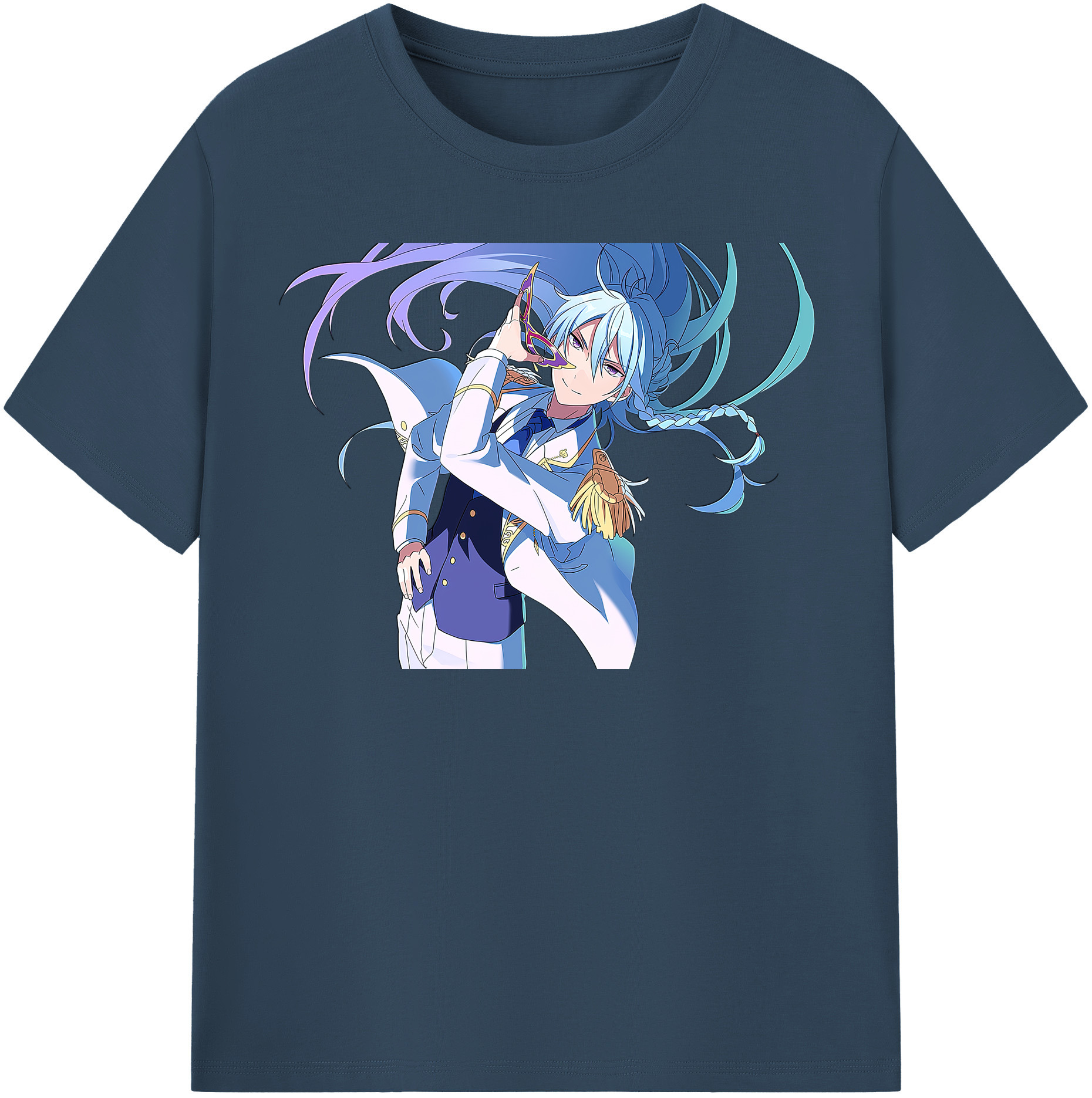 （画像用） あんさんぶるスターズ! Ensemble Stars レディースカジュアルプリントTシャツ（綿100％）