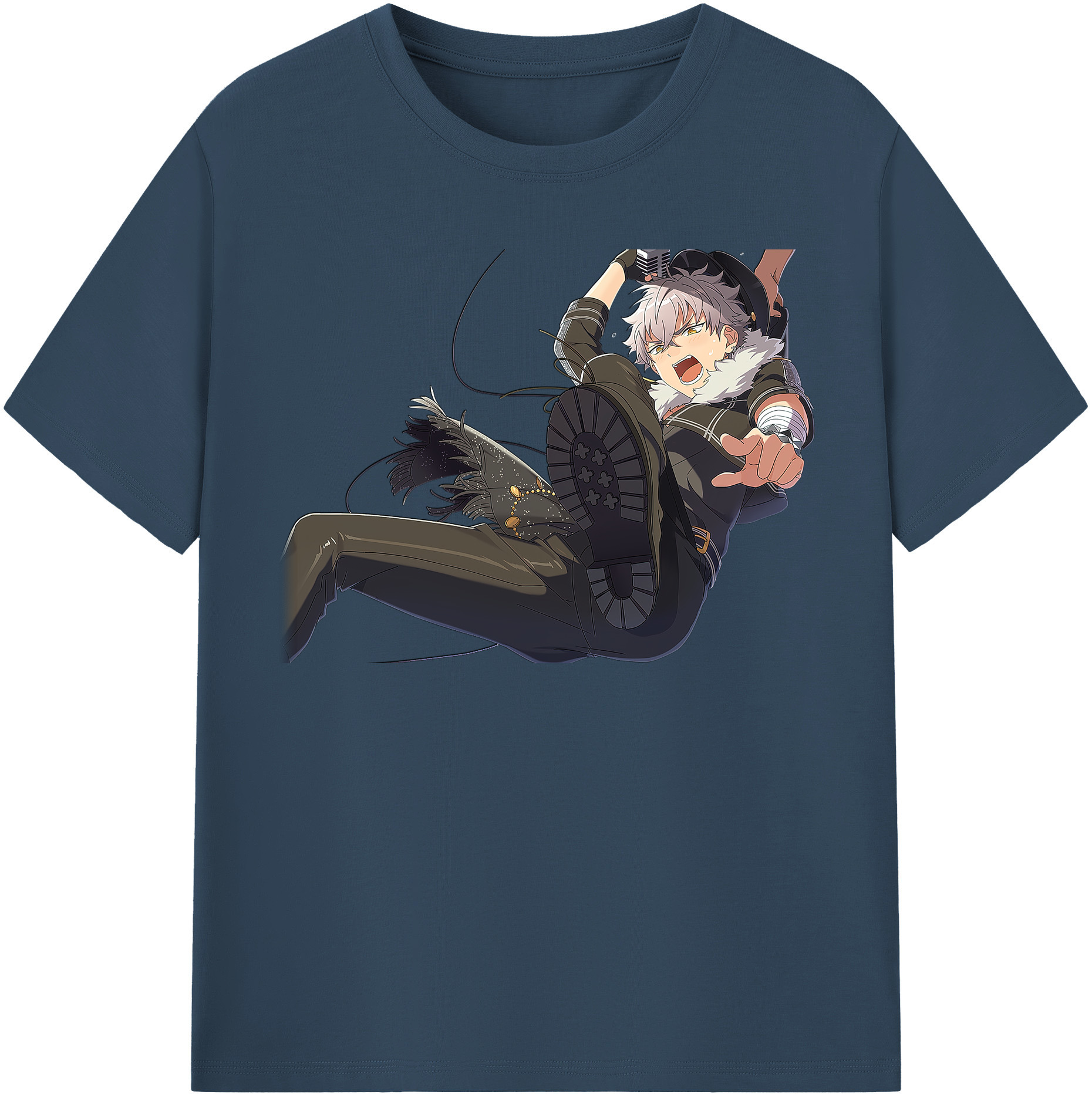 （画像用） あんさんぶるスターズ! Ensemble Stars レディースカジュアルプリントTシャツ（綿100％）