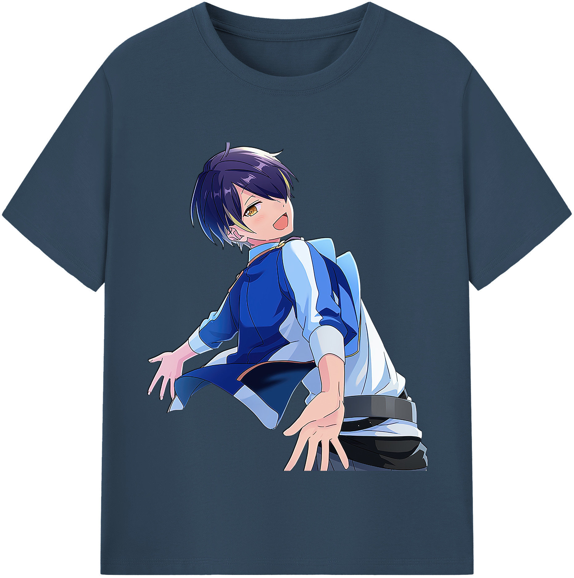 （画像用） あんさんぶるスターズ! Ensemble Stars レディースカジュアルプリントTシャツ（綿100％）