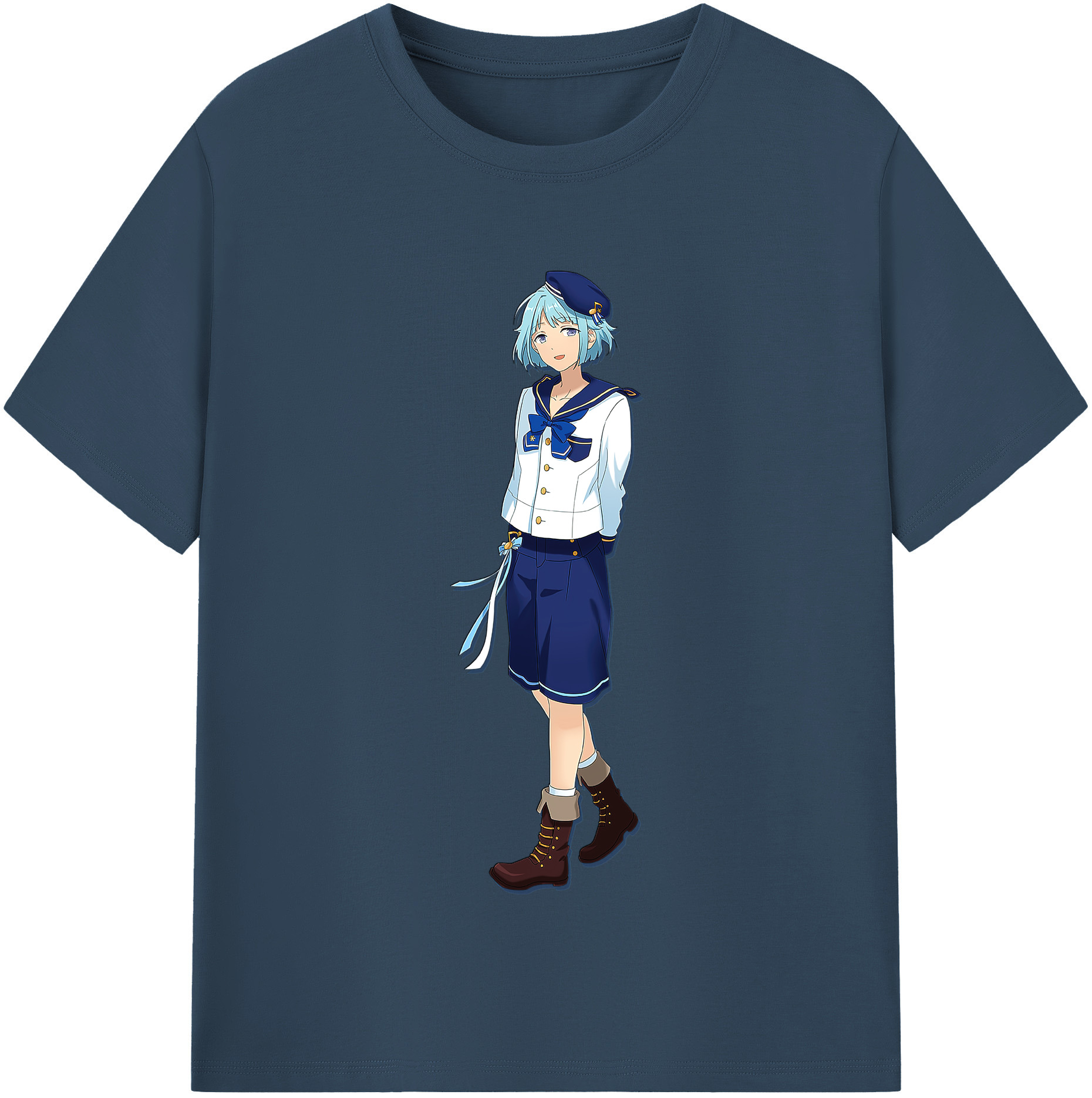 （画像用） あんさんぶるスターズ! Ensemble Stars レディースカジュアルプリントTシャツ（綿100％）