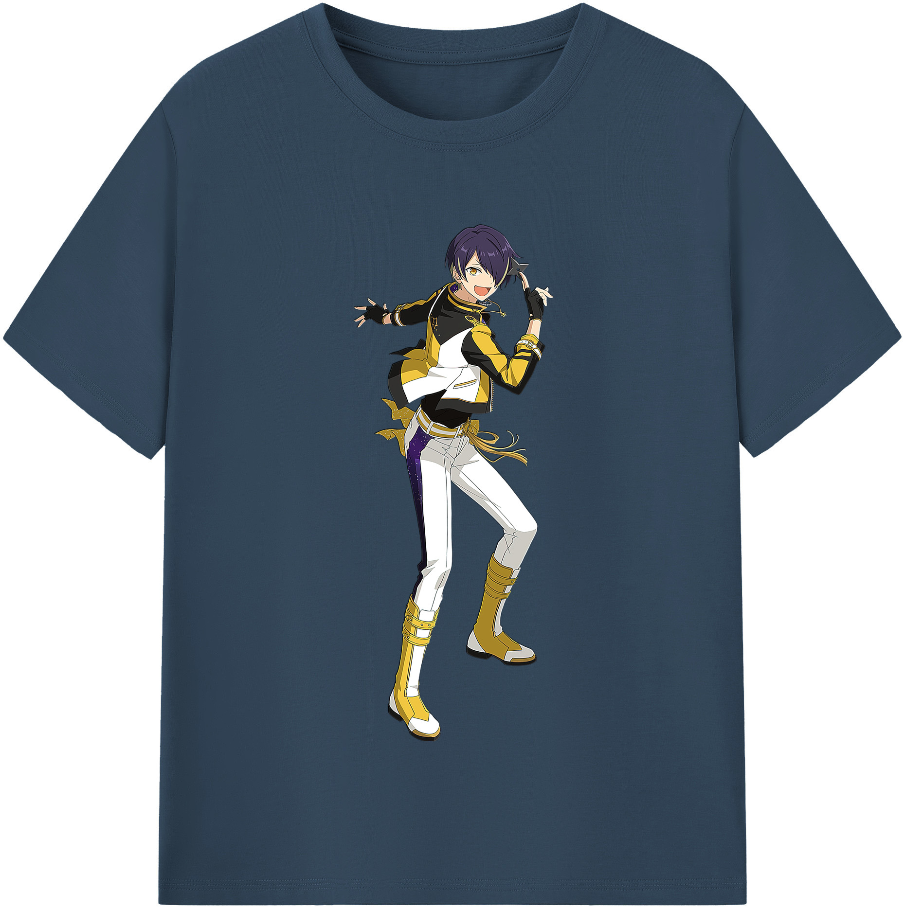 （画像用） あんさんぶるスターズ! Ensemble Stars レディースカジュアルプリントTシャツ（綿100％）