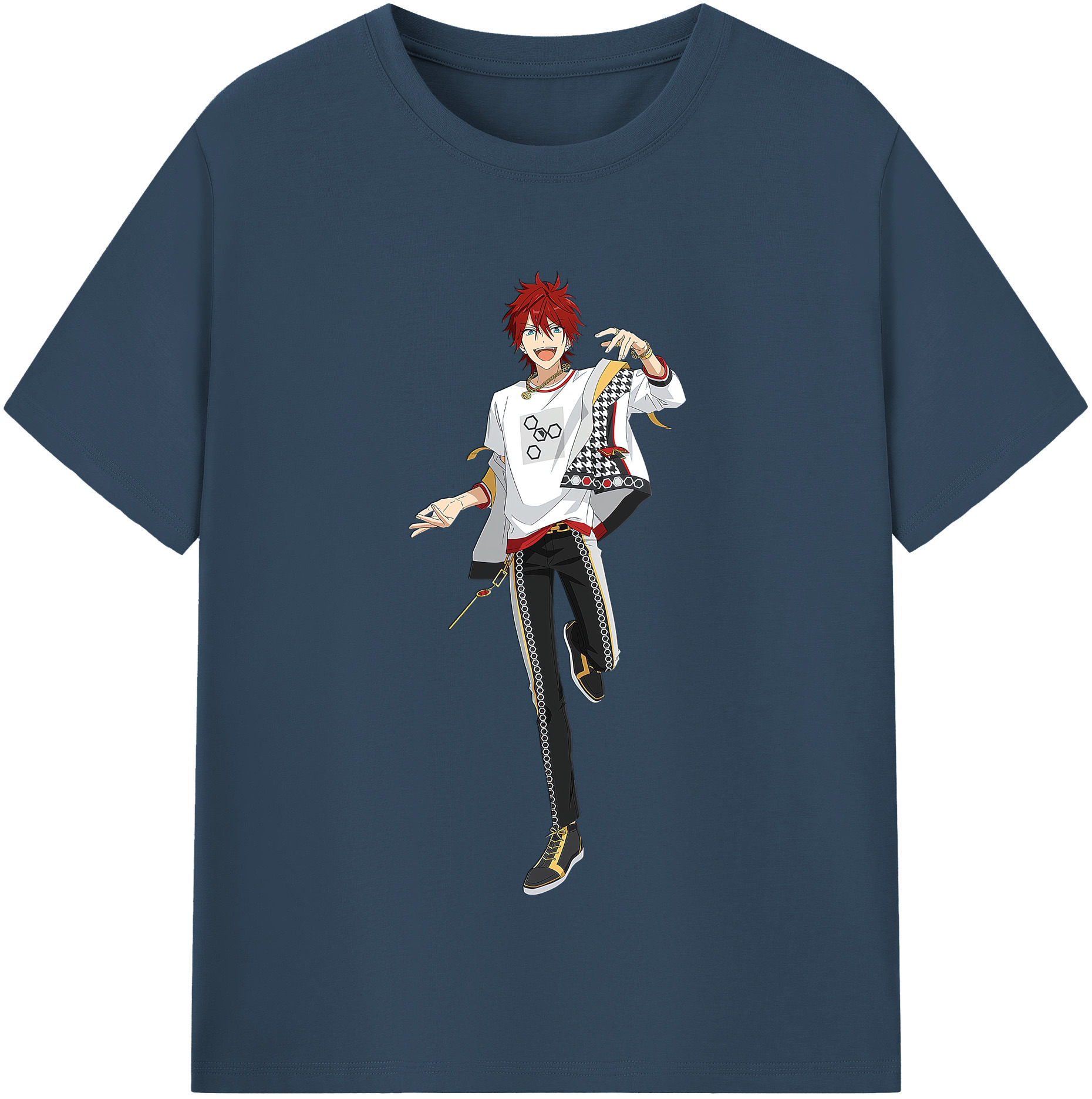 （画像用） あんさんぶるスターズ! Ensemble Stars レディースカジュアルプリントTシャツ（綿100％）