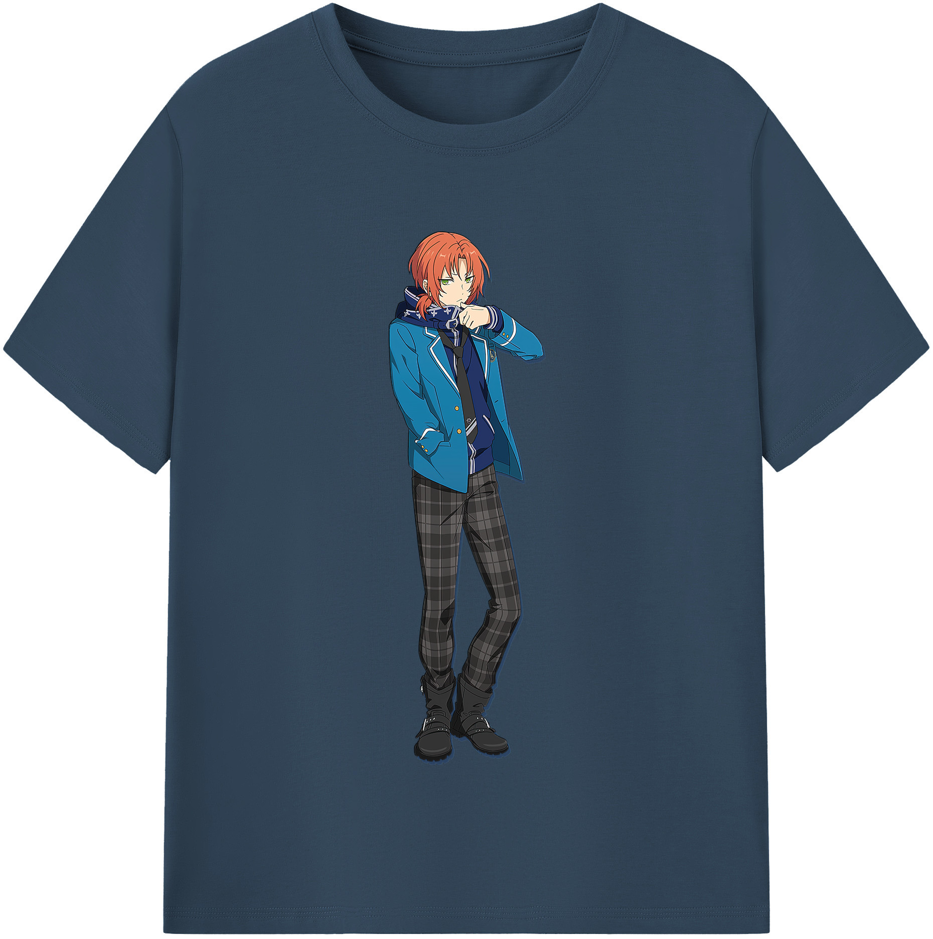（画像用） あんさんぶるスターズ! Ensemble Stars レディースカジュアルプリントTシャツ（綿100％）
