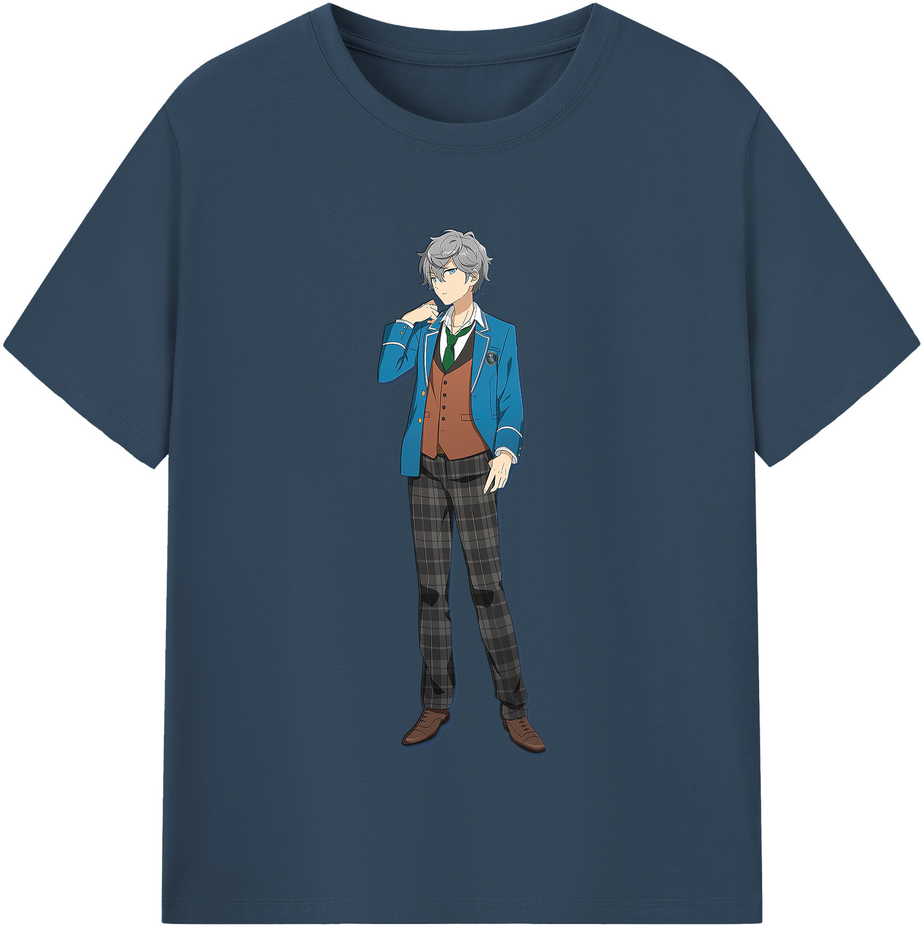 （画像用） あんさんぶるスターズ! Ensemble Stars レディースカジュアルプリントTシャツ（綿100％）