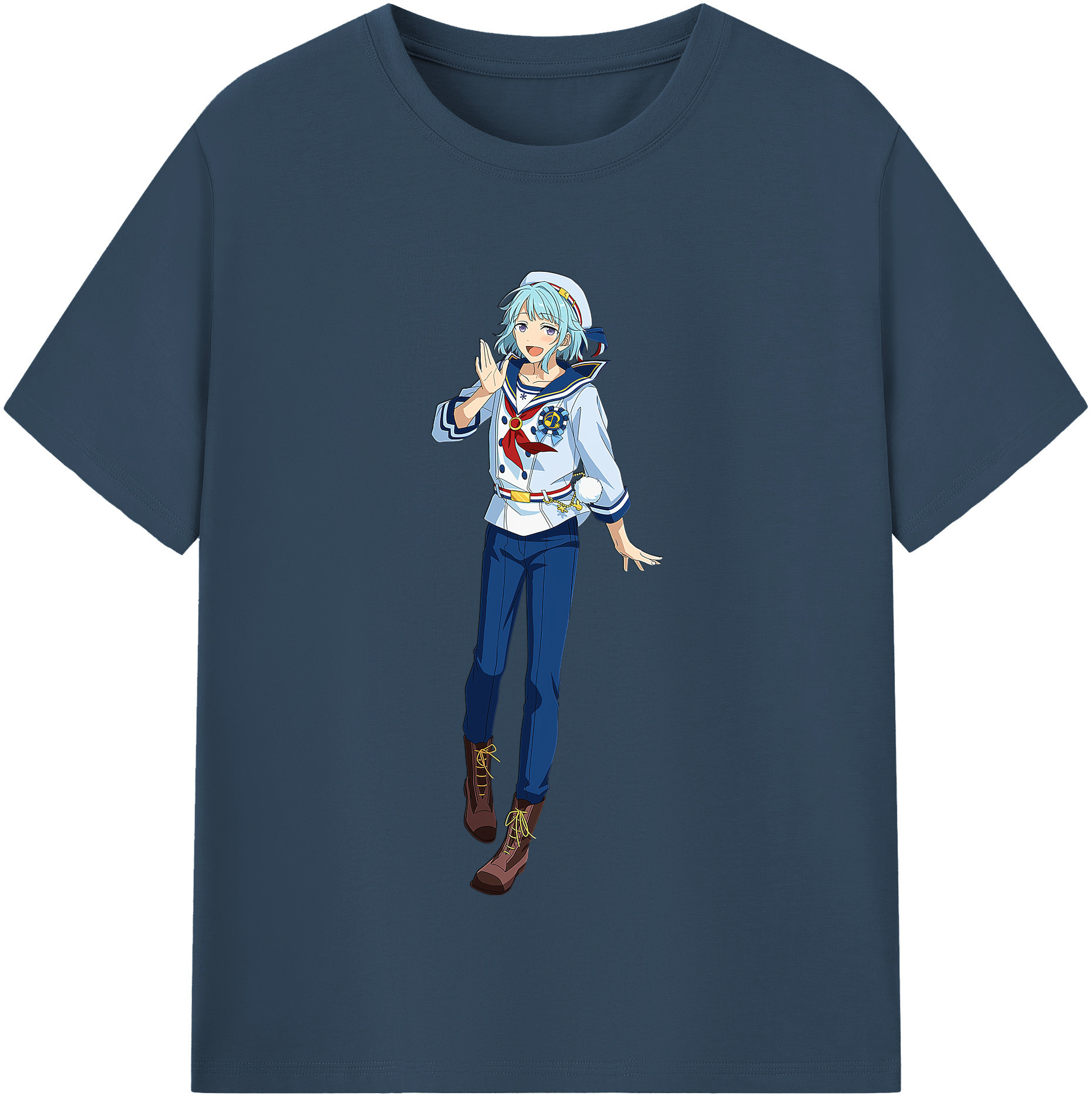（画像用） あんさんぶるスターズ! Ensemble Stars レディースカジュアルプリントTシャツ（綿100％）