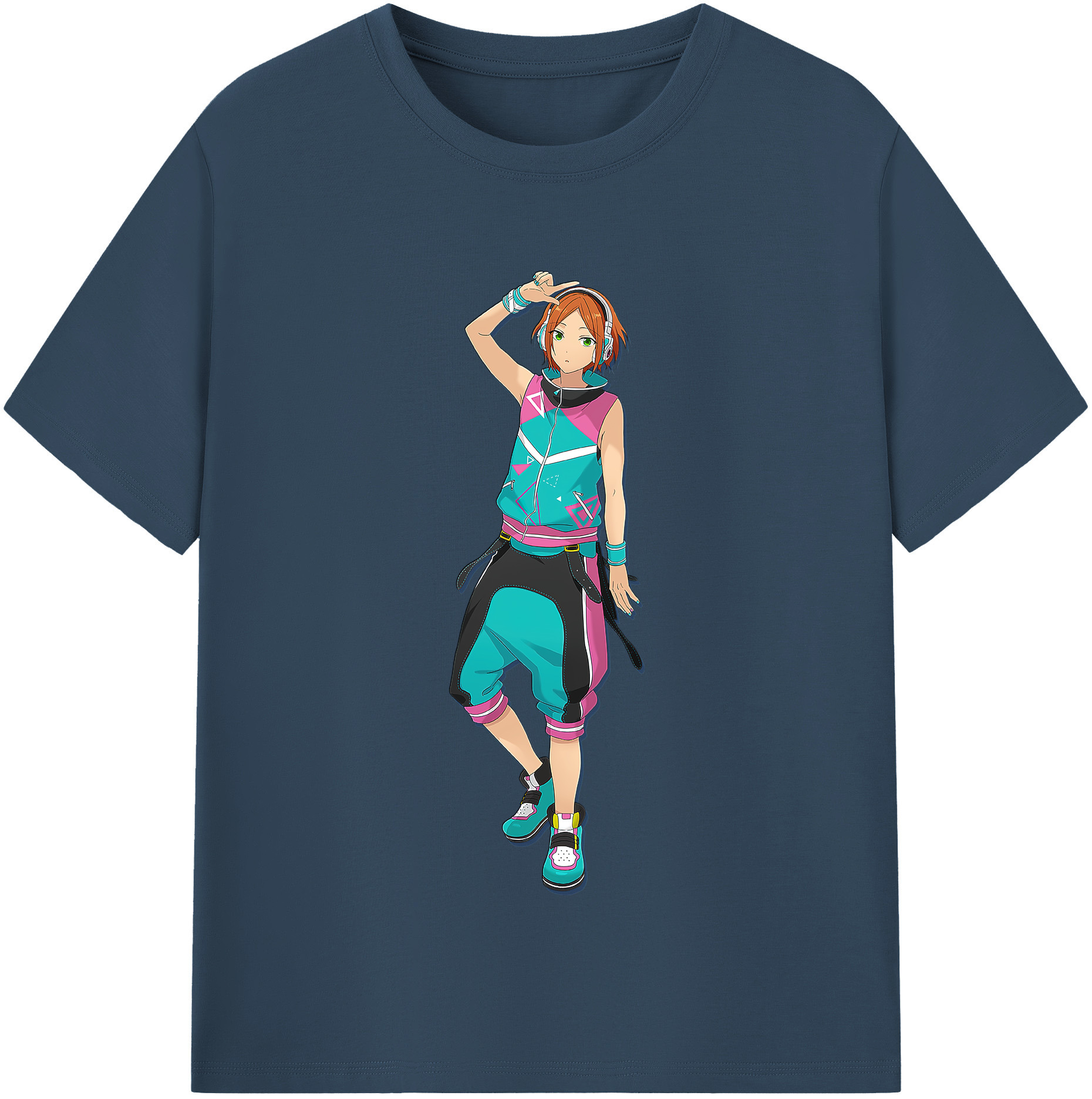（画像用） あんさんぶるスターズ! Ensemble Stars レディースカジュアルプリントTシャツ（綿100％）