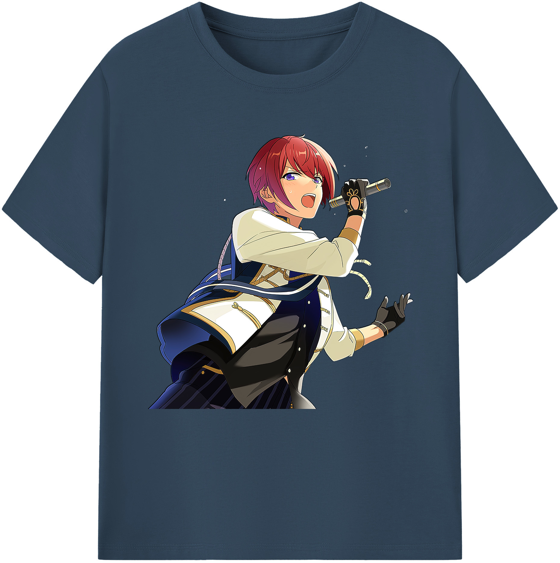 （画像用） あんさんぶるスターズ! Ensemble Stars レディースカジュアルプリントTシャツ（綿100％）