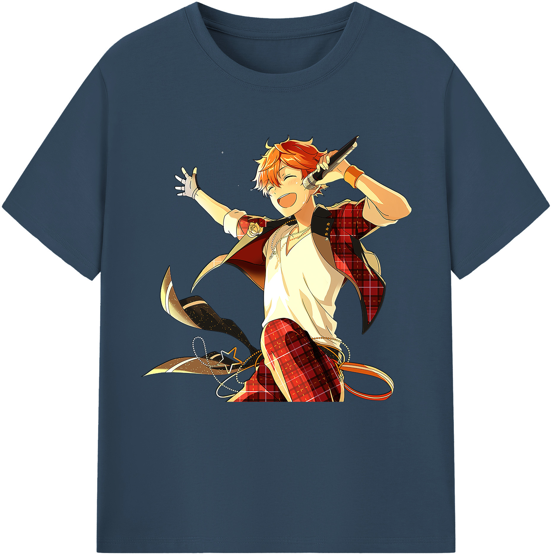 （画像用） あんさんぶるスターズ! Ensemble Stars レディースカジュアルプリントTシャツ（綿100％）