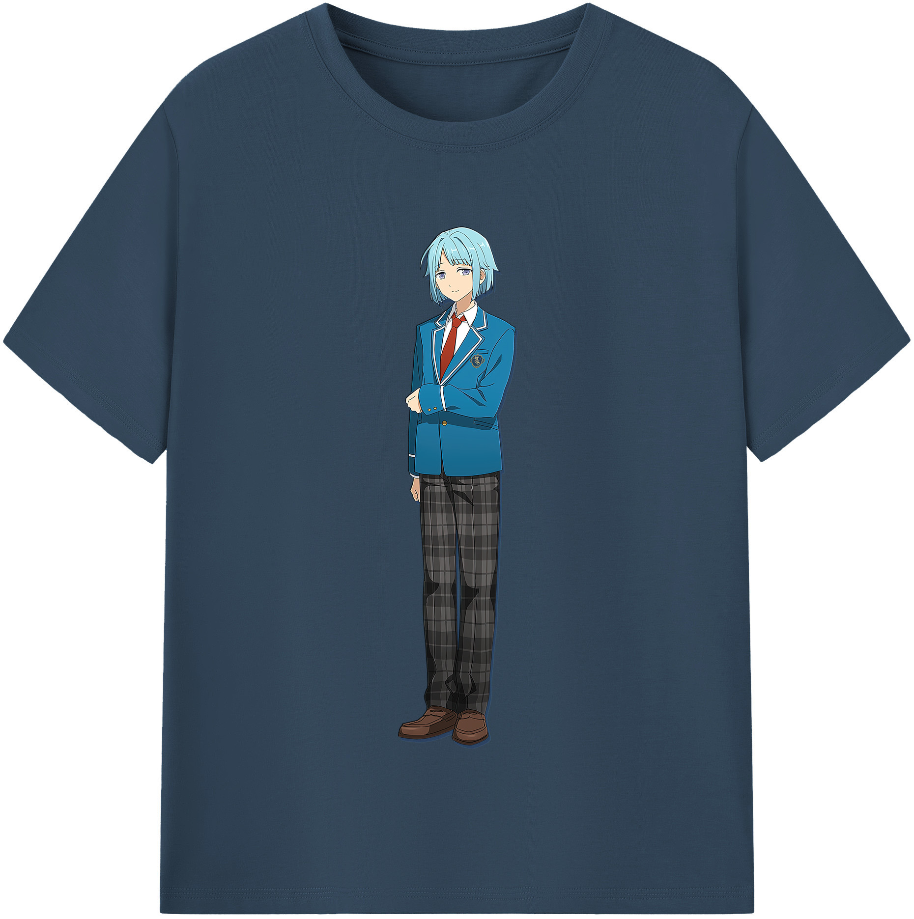 （画像用） あんさんぶるスターズ! Ensemble Stars レディースカジュアルプリントTシャツ（綿100％）