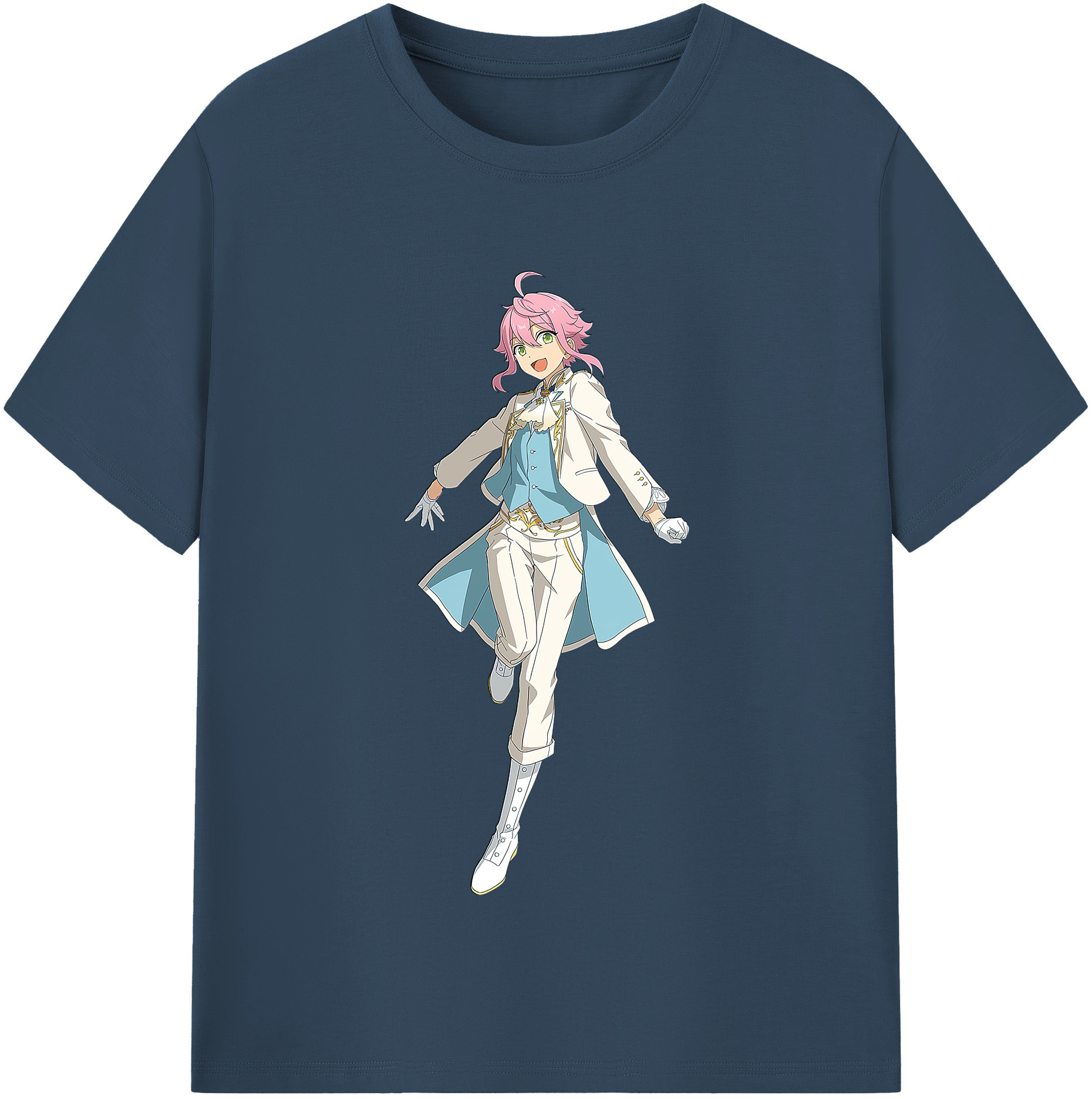 （画像用） あんさんぶるスターズ! Ensemble Stars レディースカジュアルプリントTシャツ（綿100％）