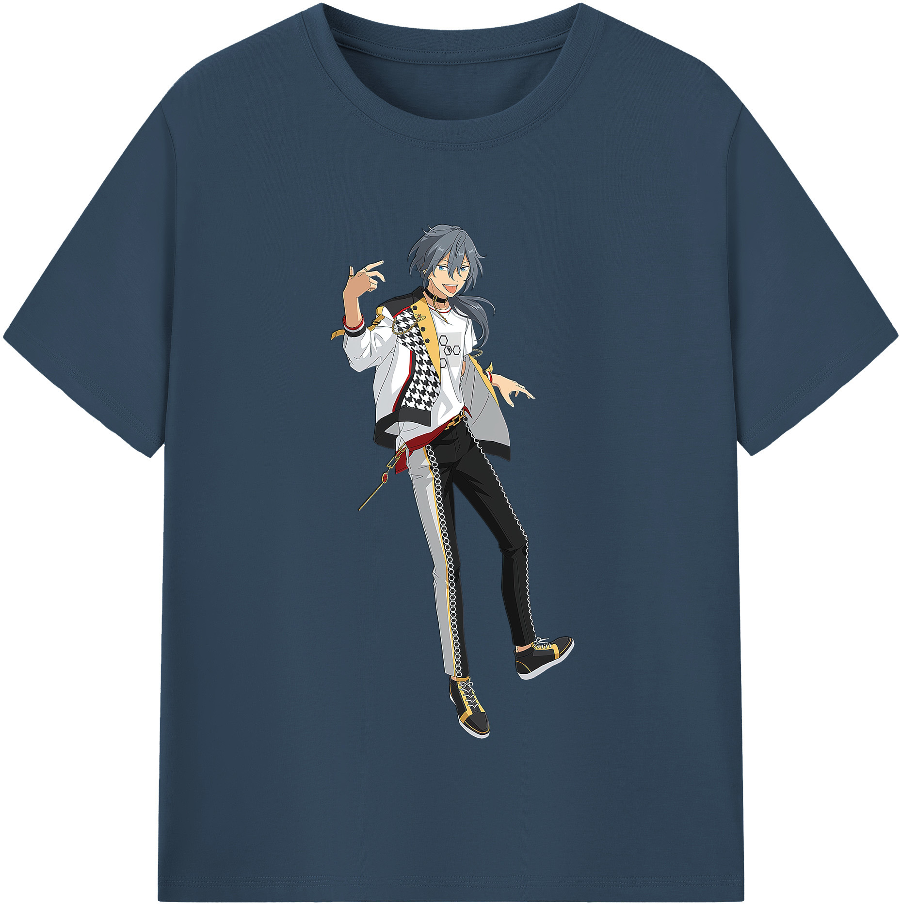 （画像用） あんさんぶるスターズ! Ensemble Stars レディースカジュアルプリントTシャツ（綿100％）