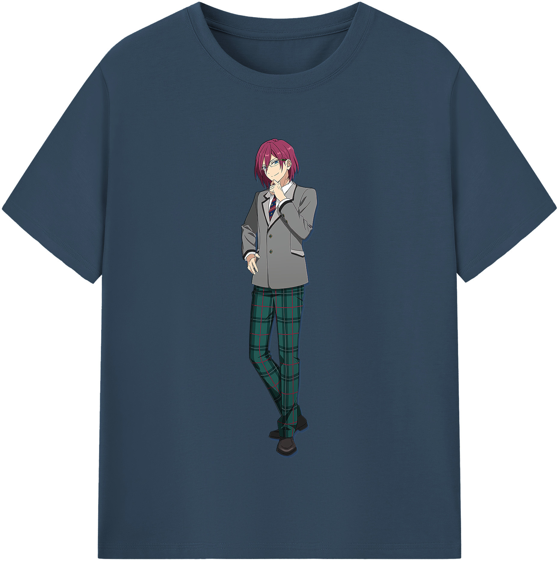 （画像用） あんさんぶるスターズ! Ensemble Stars レディースカジュアルプリントTシャツ（綿100％）
