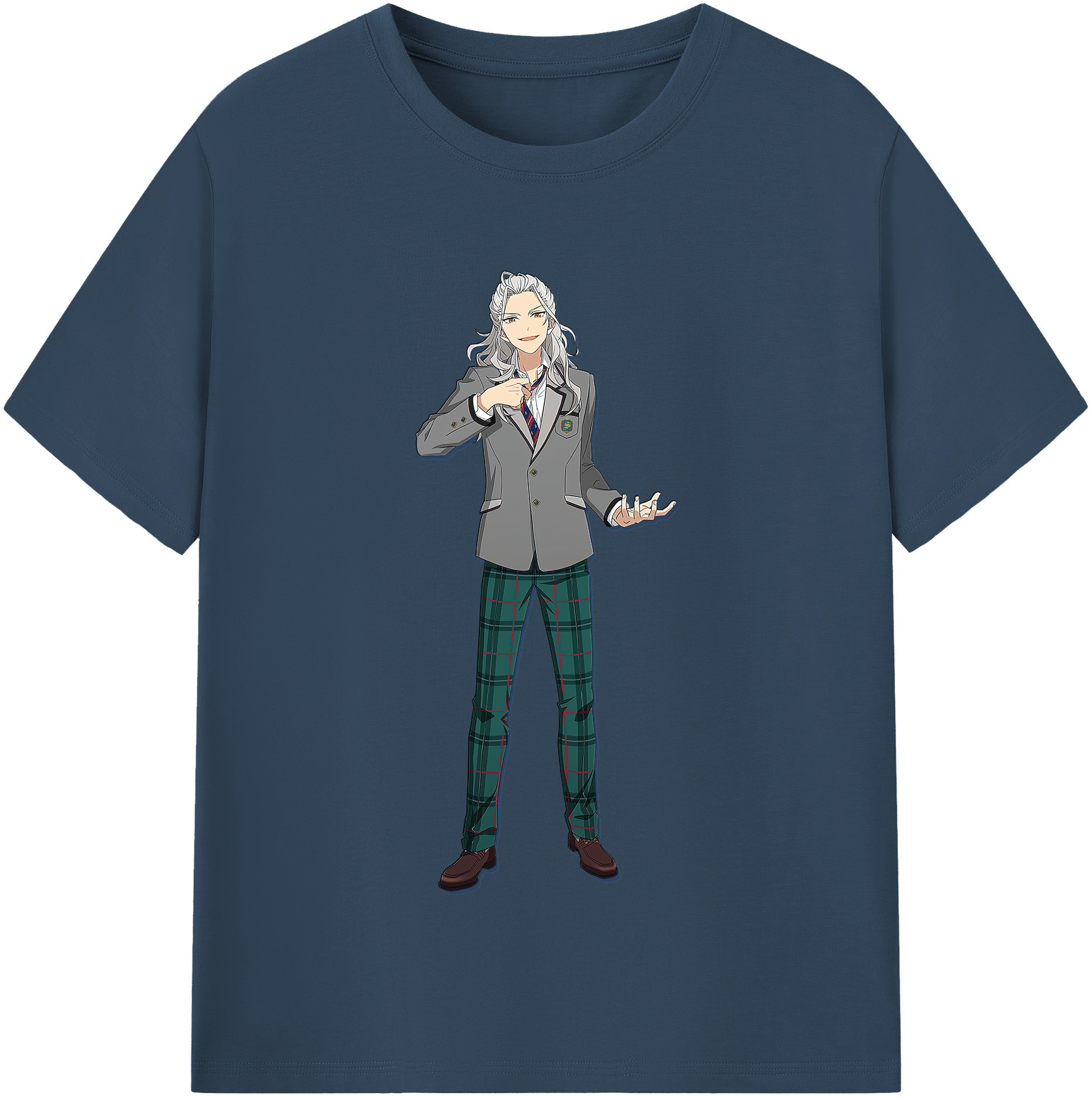（画像用） あんさんぶるスターズ! Ensemble Stars レディースカジュアルプリントTシャツ（綿100％）