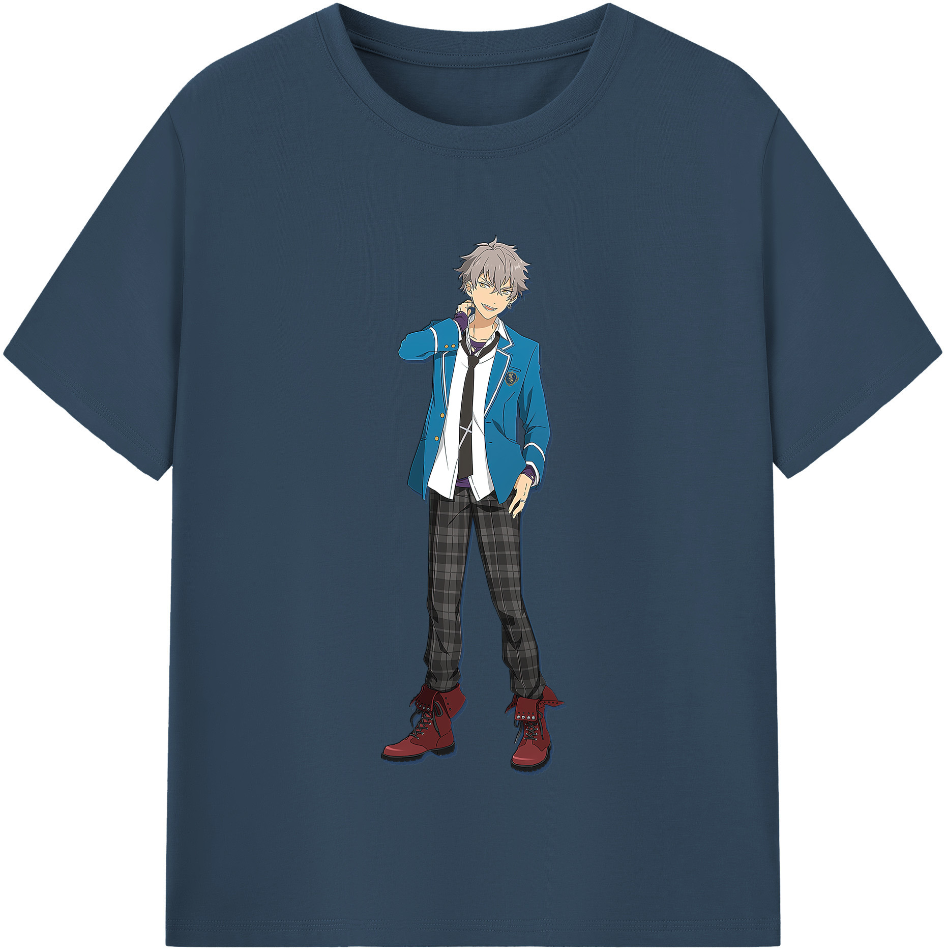 （画像用） あんさんぶるスターズ! Ensemble Stars レディースカジュアルプリントTシャツ（綿100％）