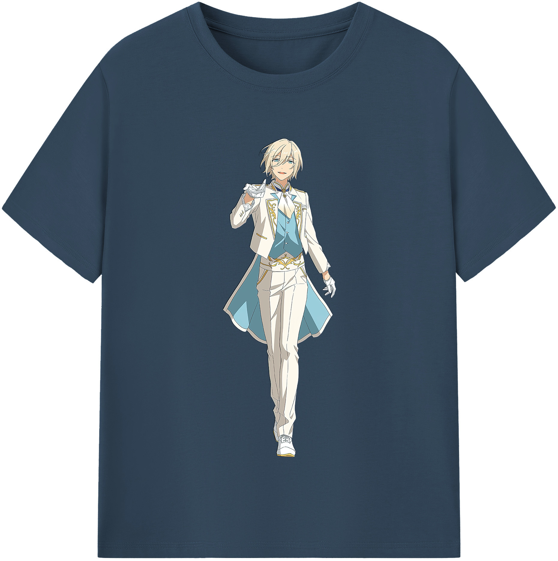 （画像用） あんさんぶるスターズ! Ensemble Stars レディースカジュアルプリントTシャツ（綿100％）