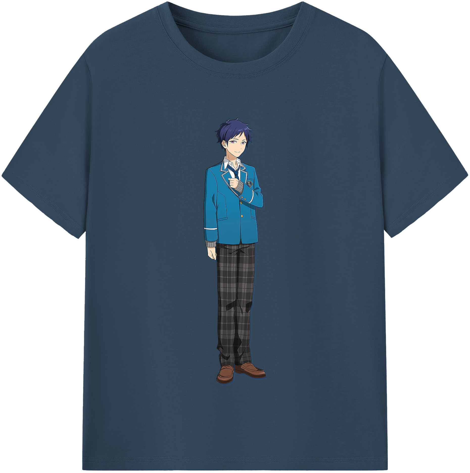 （画像用） あんさんぶるスターズ! Ensemble Stars レディースカジュアルプリントTシャツ（綿100％）