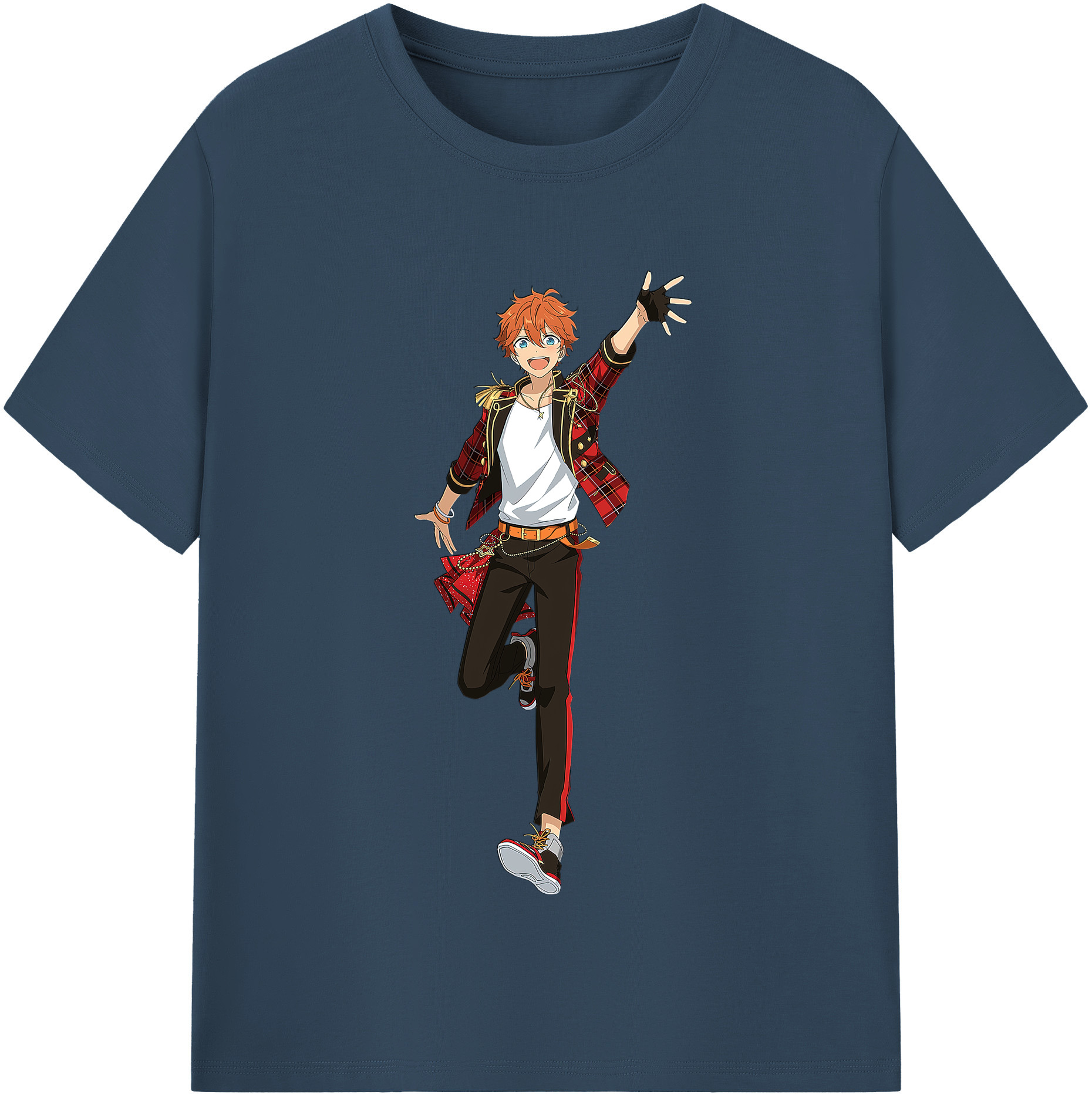 （画像用） あんさんぶるスターズ! Ensemble Stars レディースカジュアルプリントTシャツ（綿100％）