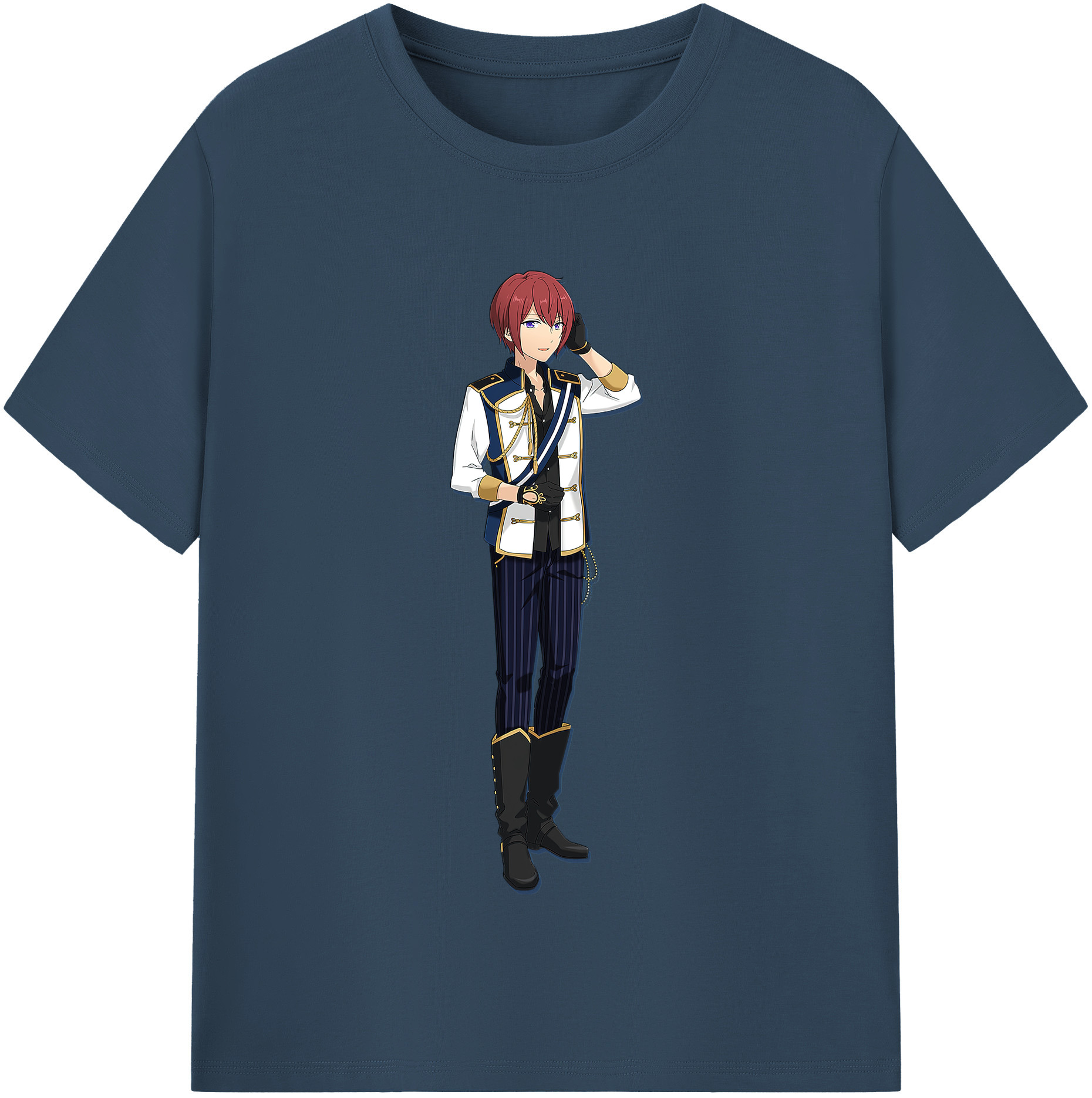 （画像用） あんさんぶるスターズ! Ensemble Stars レディースカジュアルプリントTシャツ（綿100％）