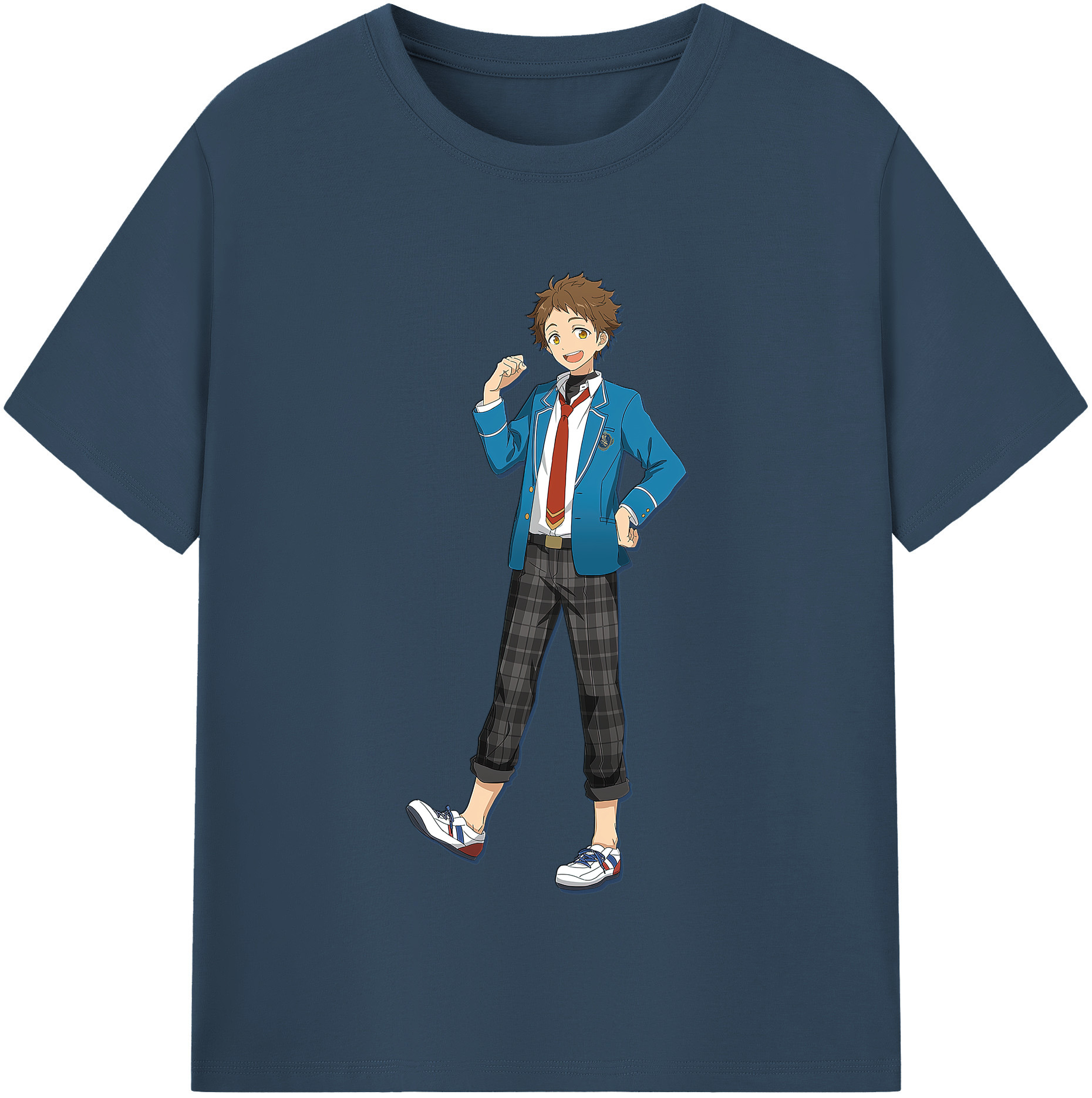 （画像用） あんさんぶるスターズ! Ensemble Stars レディースカジュアルプリントTシャツ（綿100％）