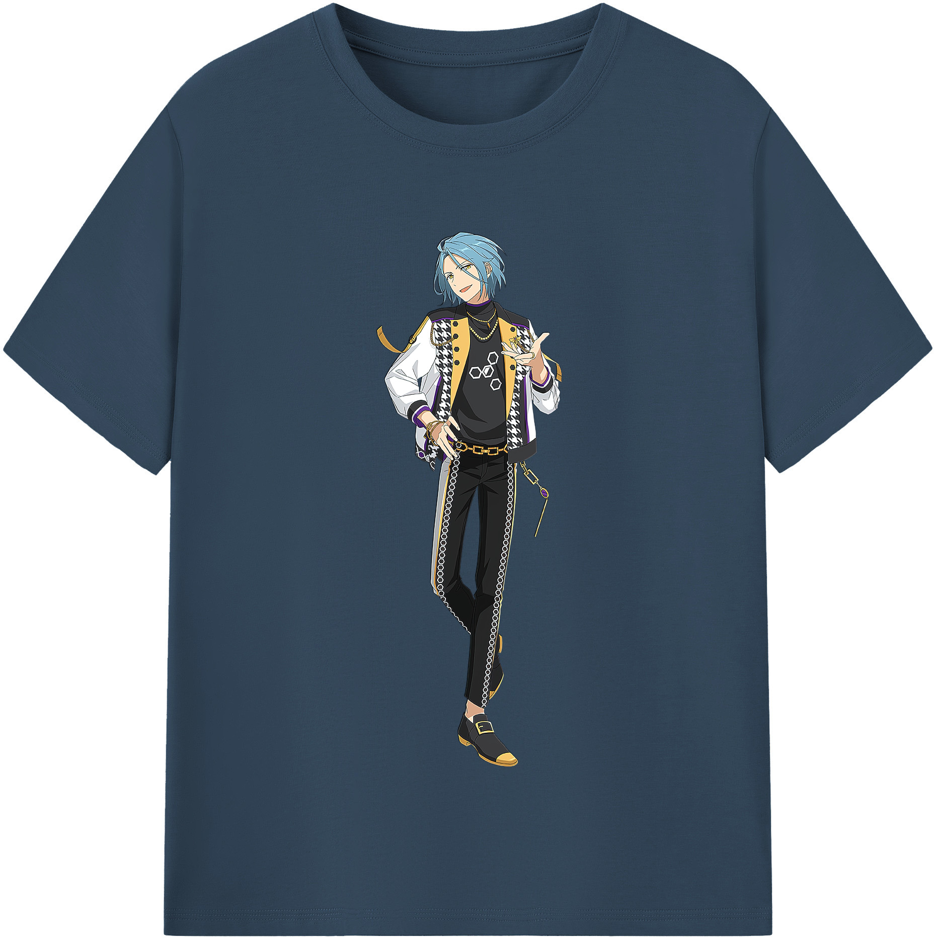 （画像用） あんさんぶるスターズ! Ensemble Stars レディースカジュアルプリントTシャツ（綿100％）