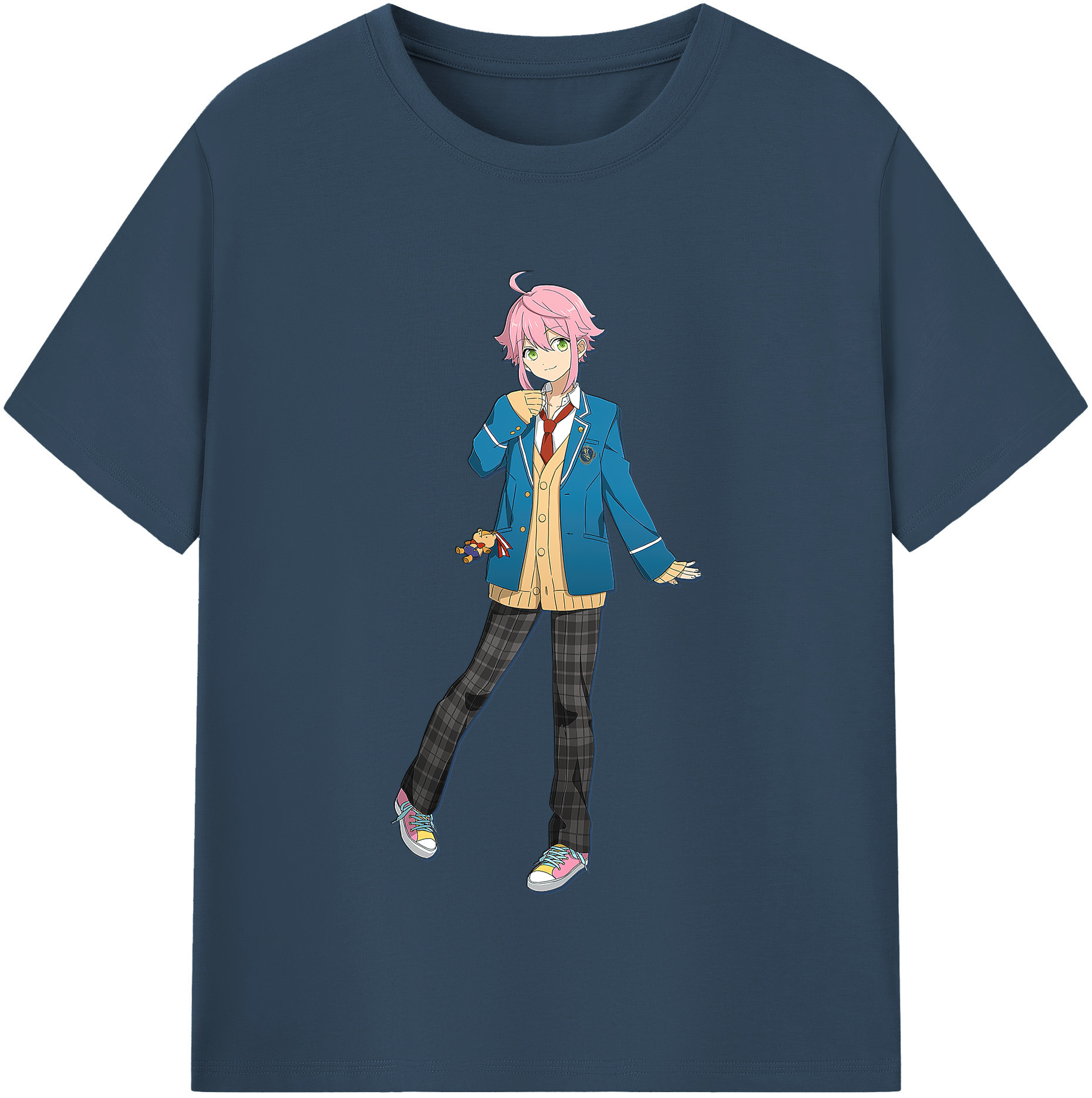 （画像用） あんさんぶるスターズ! Ensemble Stars レディースカジュアルプリントTシャツ（綿100％）