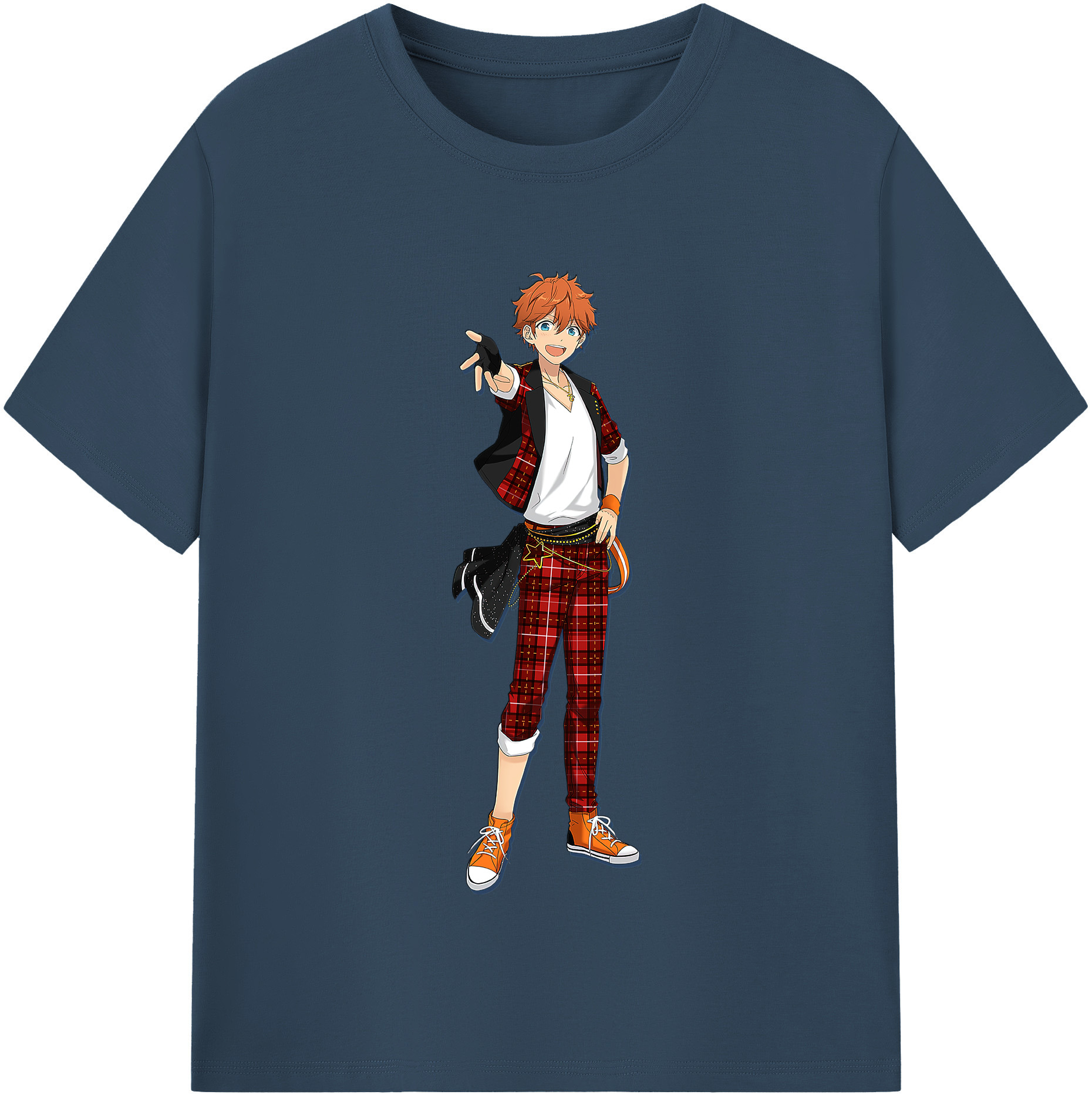 （画像用） あんさんぶるスターズ! Ensemble Stars レディースカジュアルプリントTシャツ（綿100％）