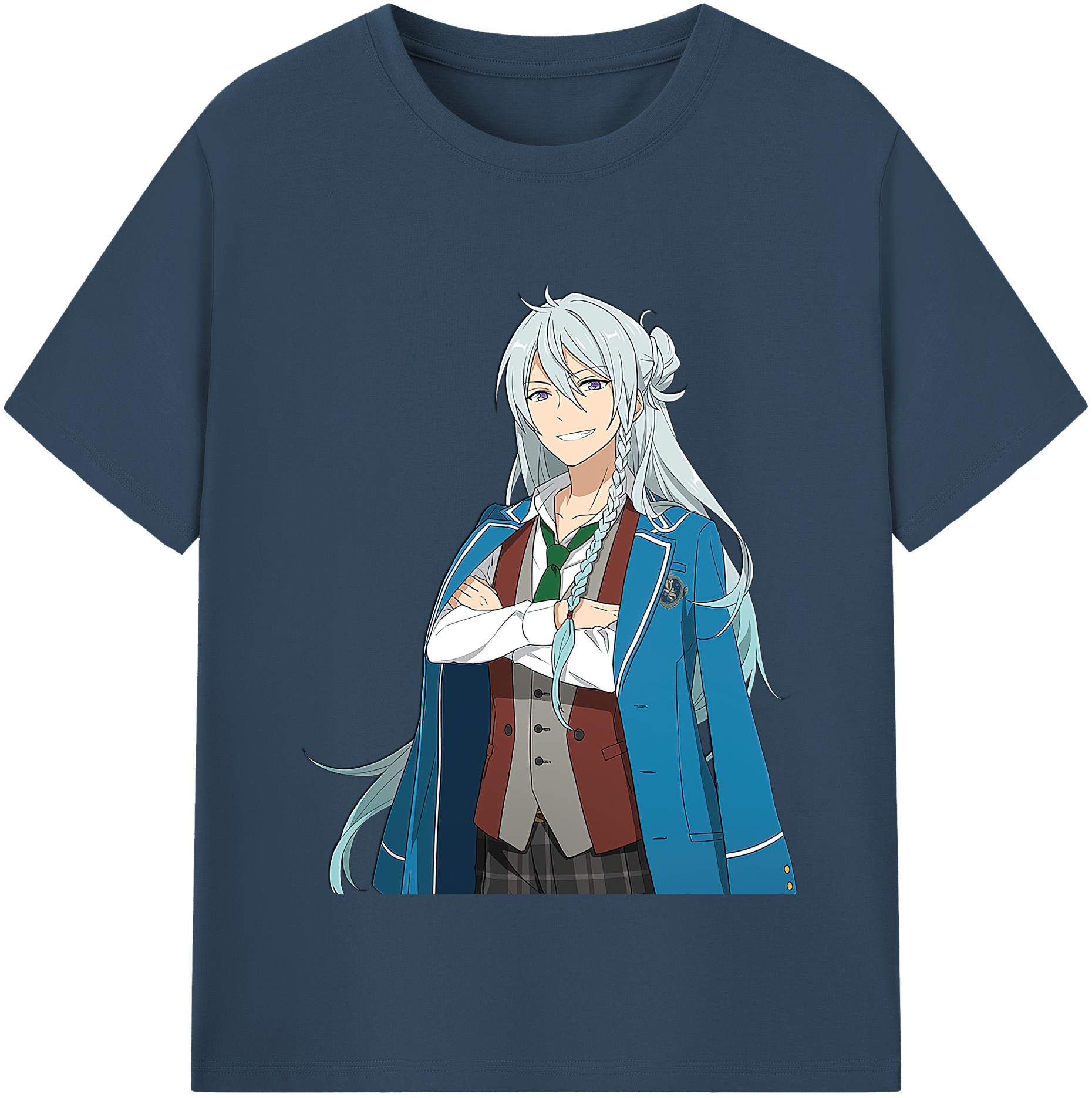 （画像用） あんさんぶるスターズ! Ensemble Stars レディースカジュアルプリントTシャツ（綿100％）