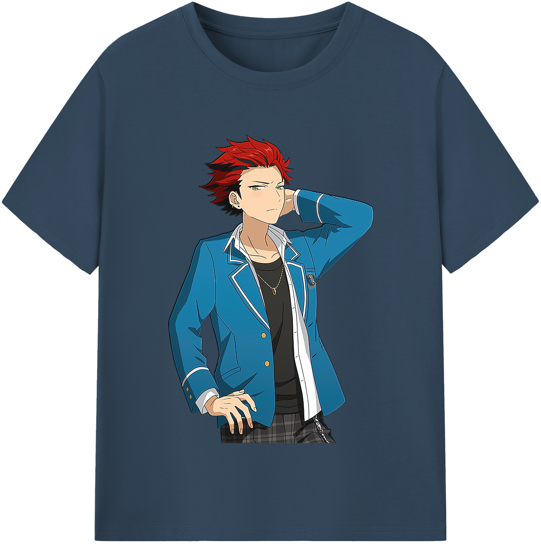 （画像用） あんさんぶるスターズ! Ensemble Stars レディースカジュアルプリントTシャツ（綿100％）