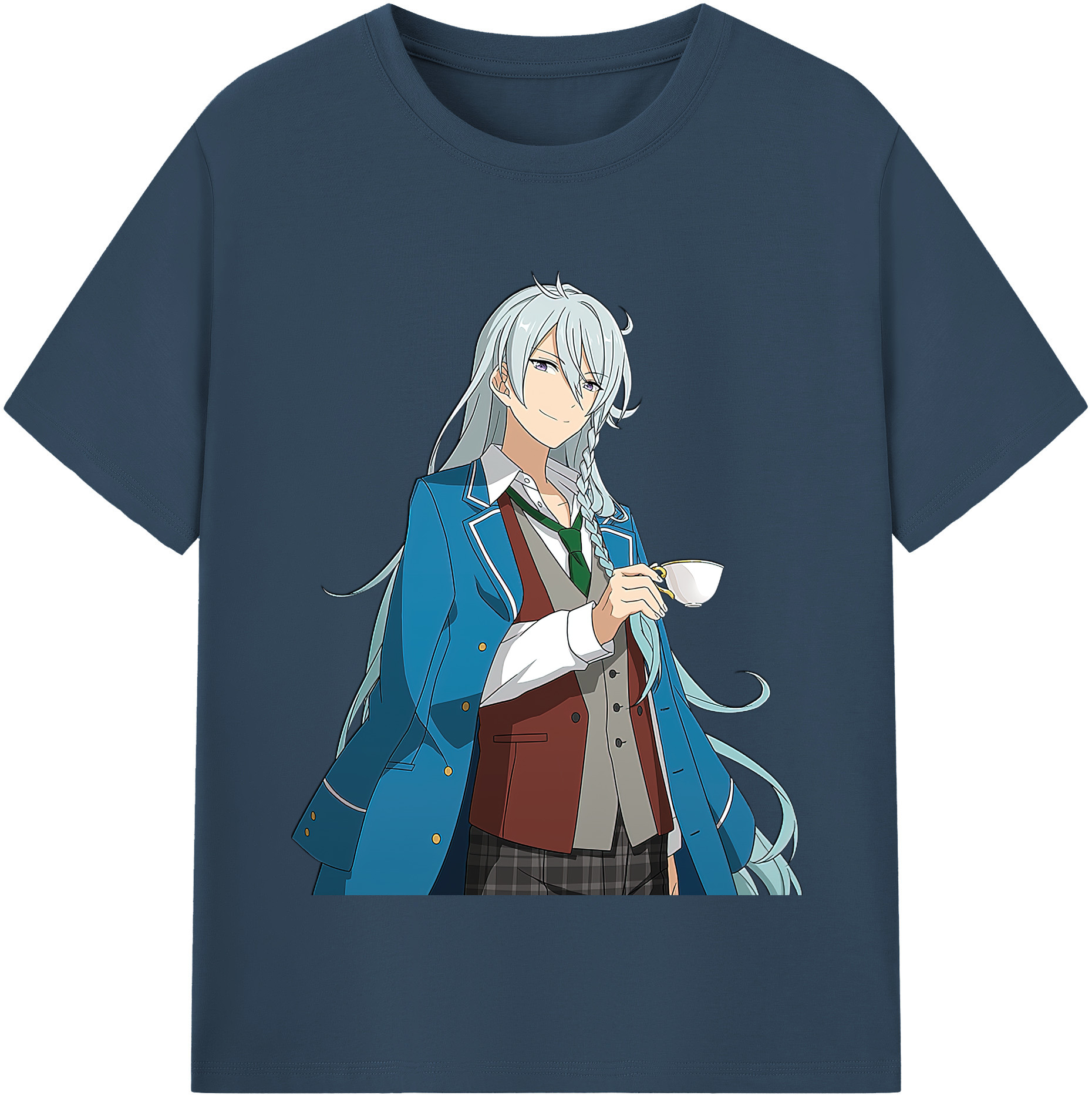 （画像用） あんさんぶるスターズ! Ensemble Stars レディースカジュアルプリントTシャツ（綿100％）